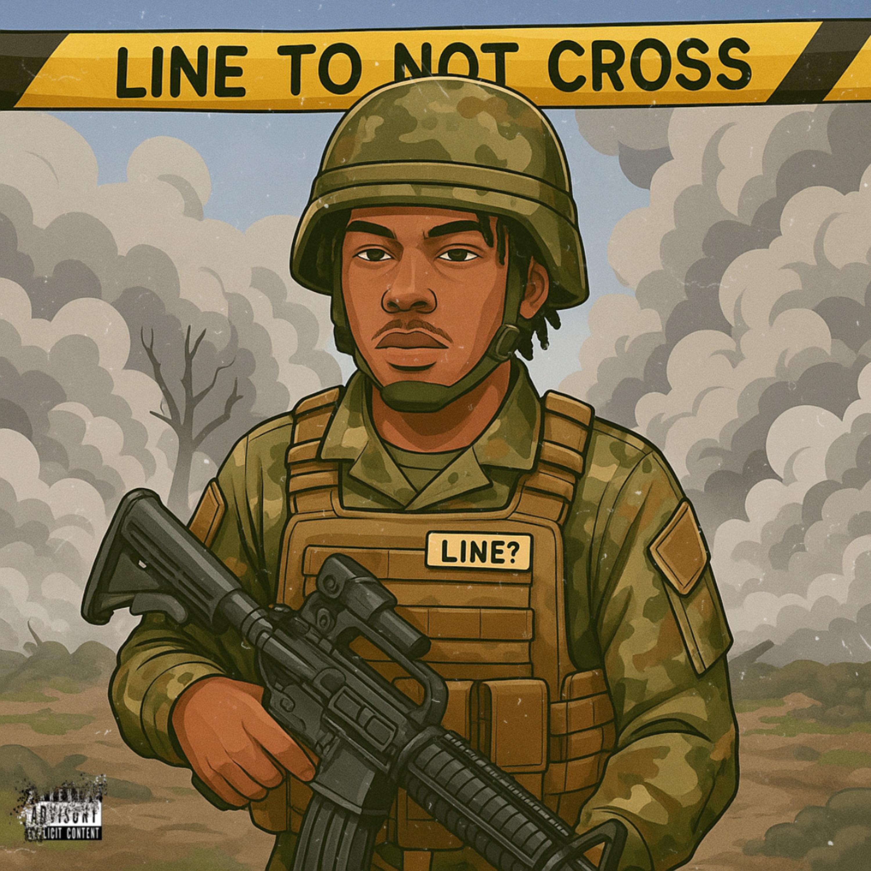 The Line To Not Cross artwork