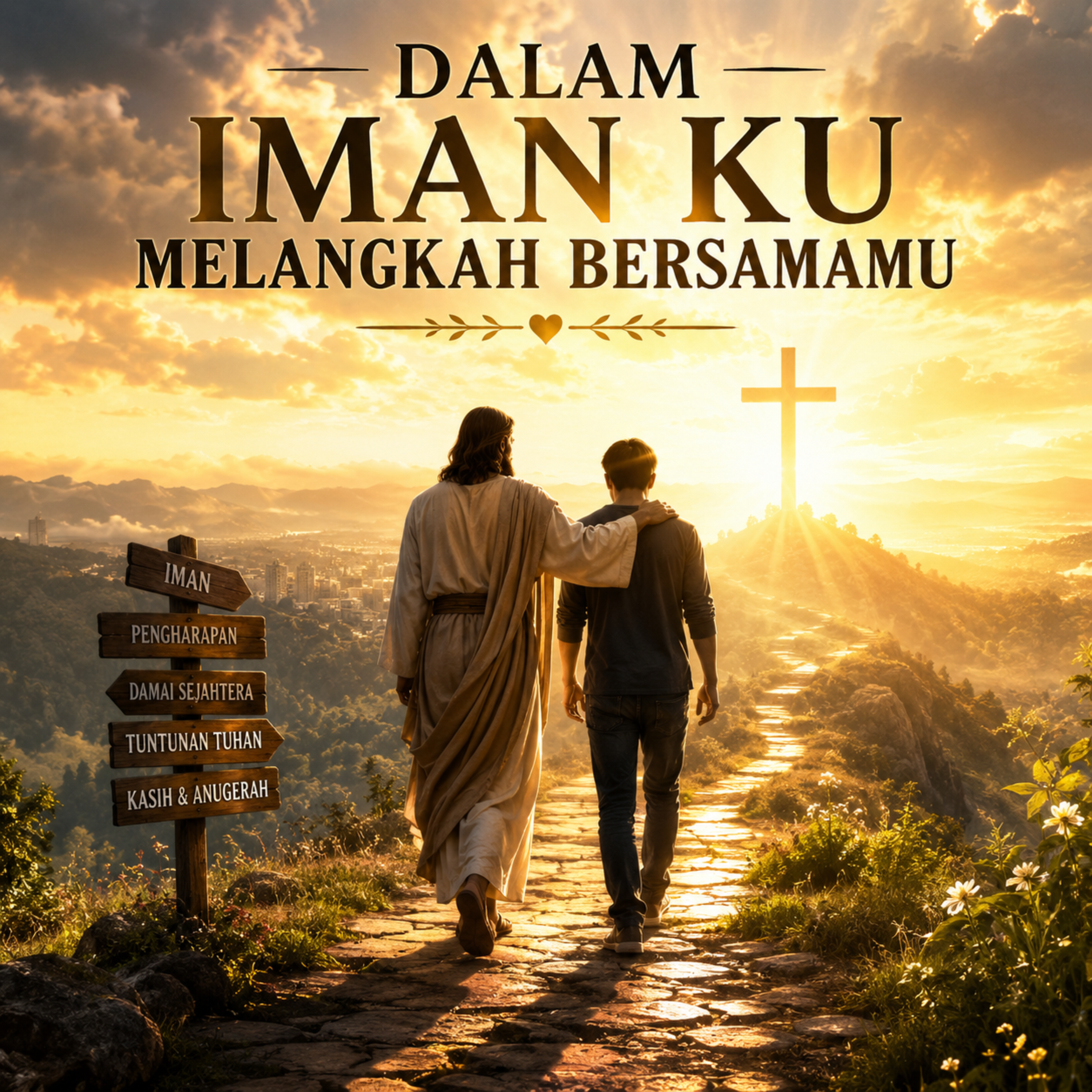 Dalam Iman Ku Melangkah BersamaMu by PUJI WORSHIP cover art