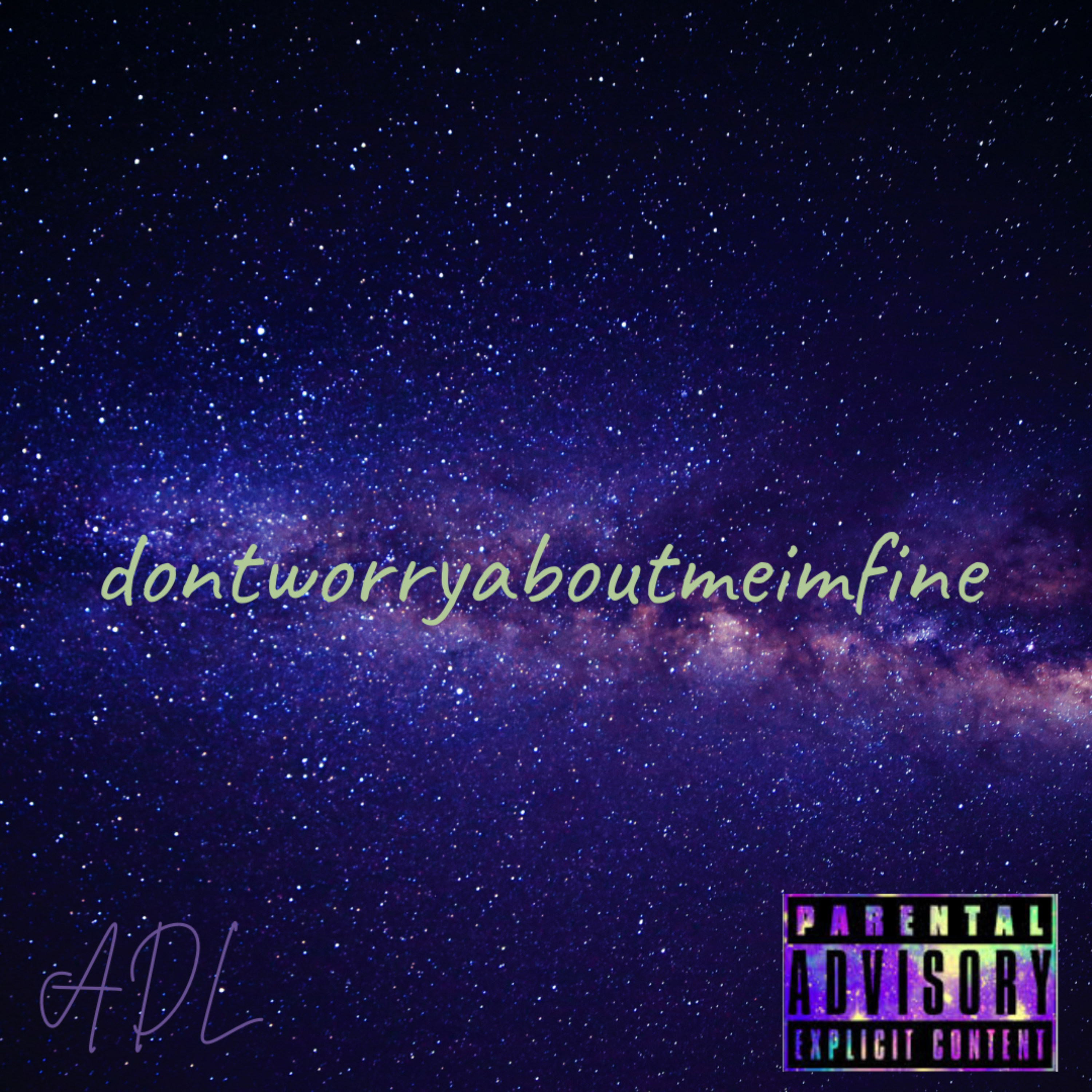 dontworryaboutmeimfine artwork