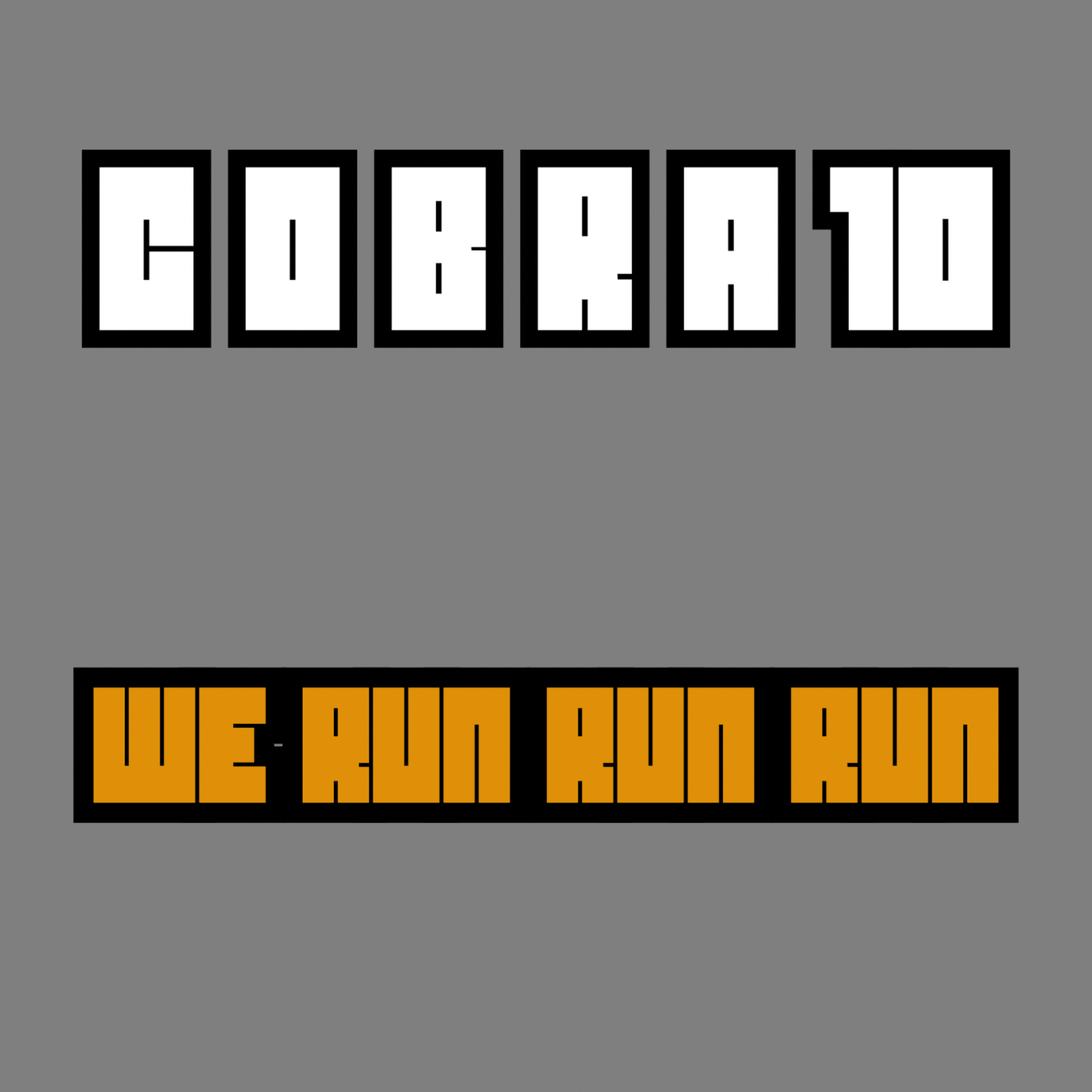 We Run Run Run artwork