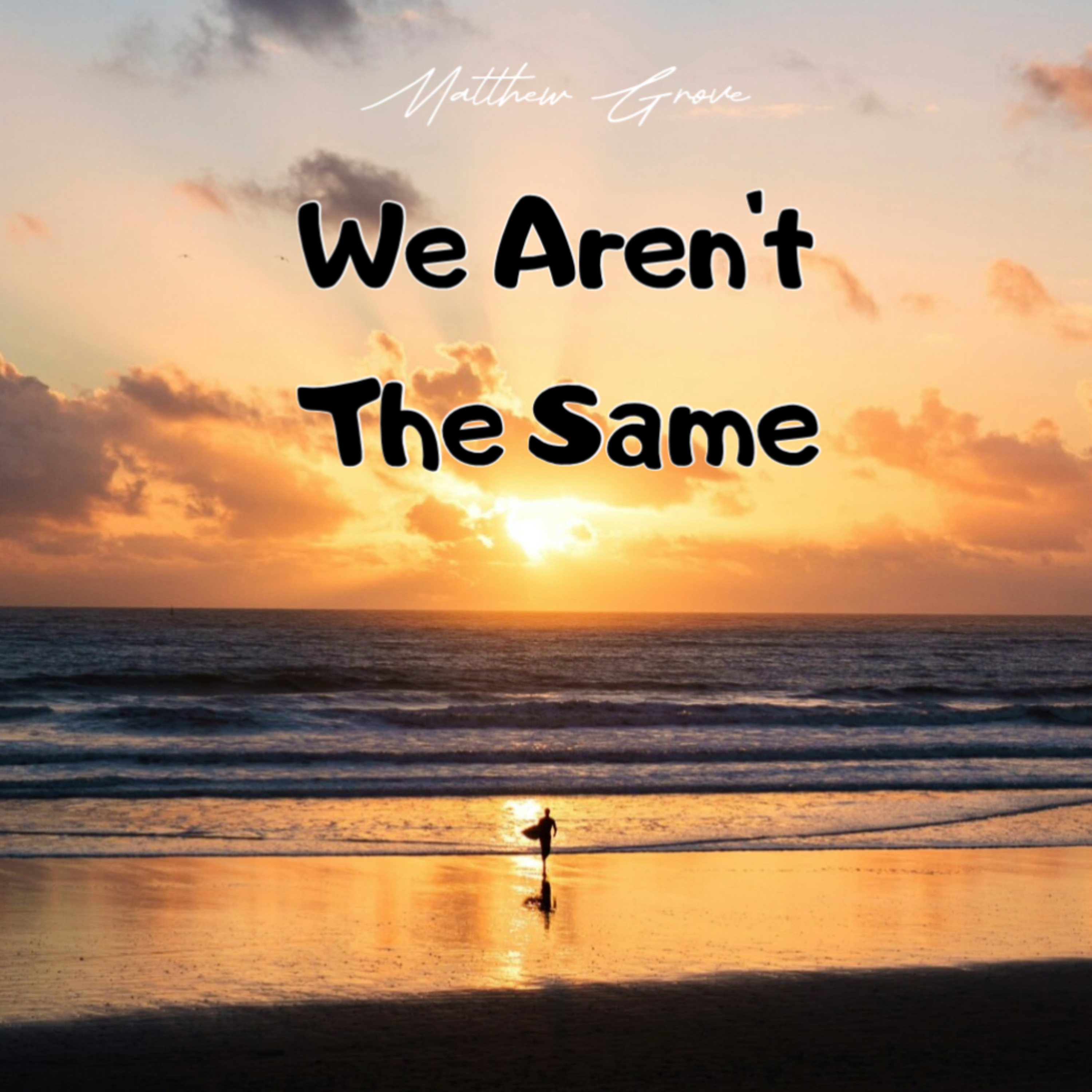 We Aren’t The Same by Matthew Grove cover art