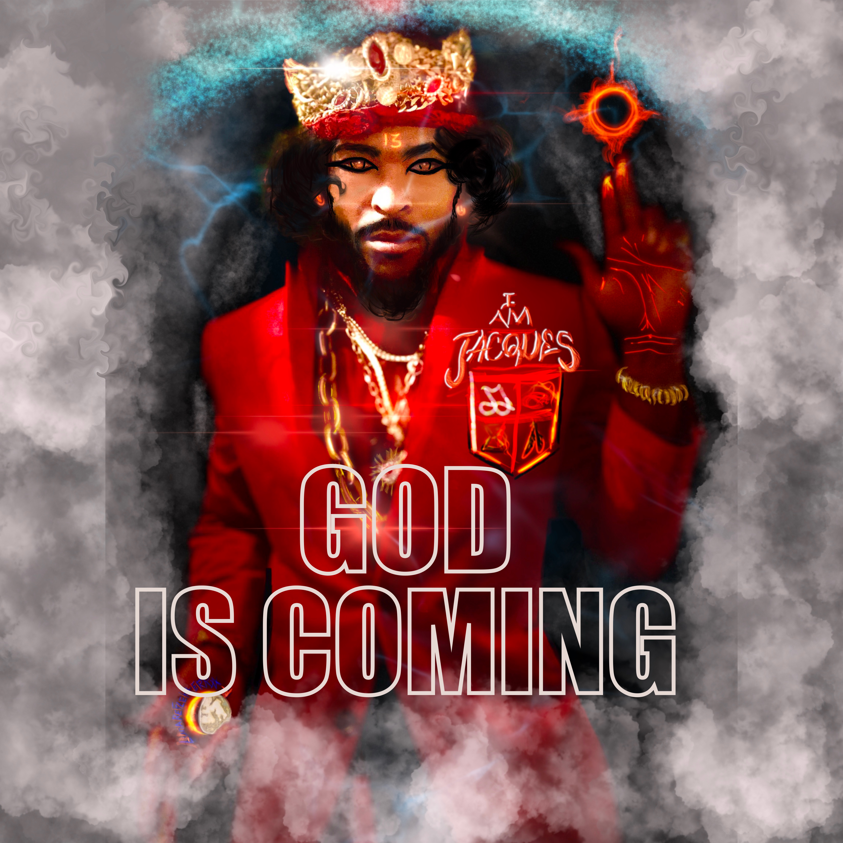 God Is Coming by Iam Jacques cover art
