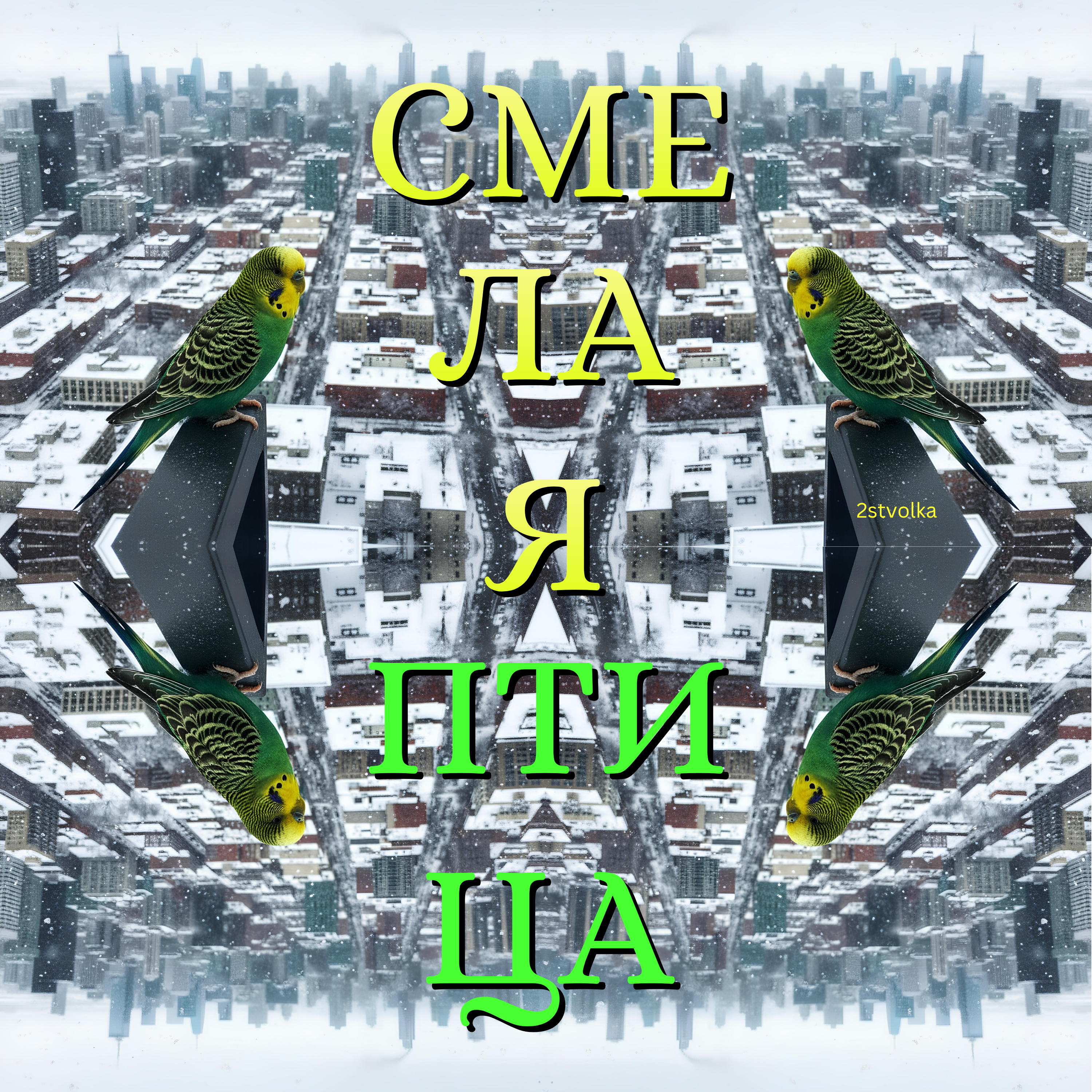 Смелая птица artwork