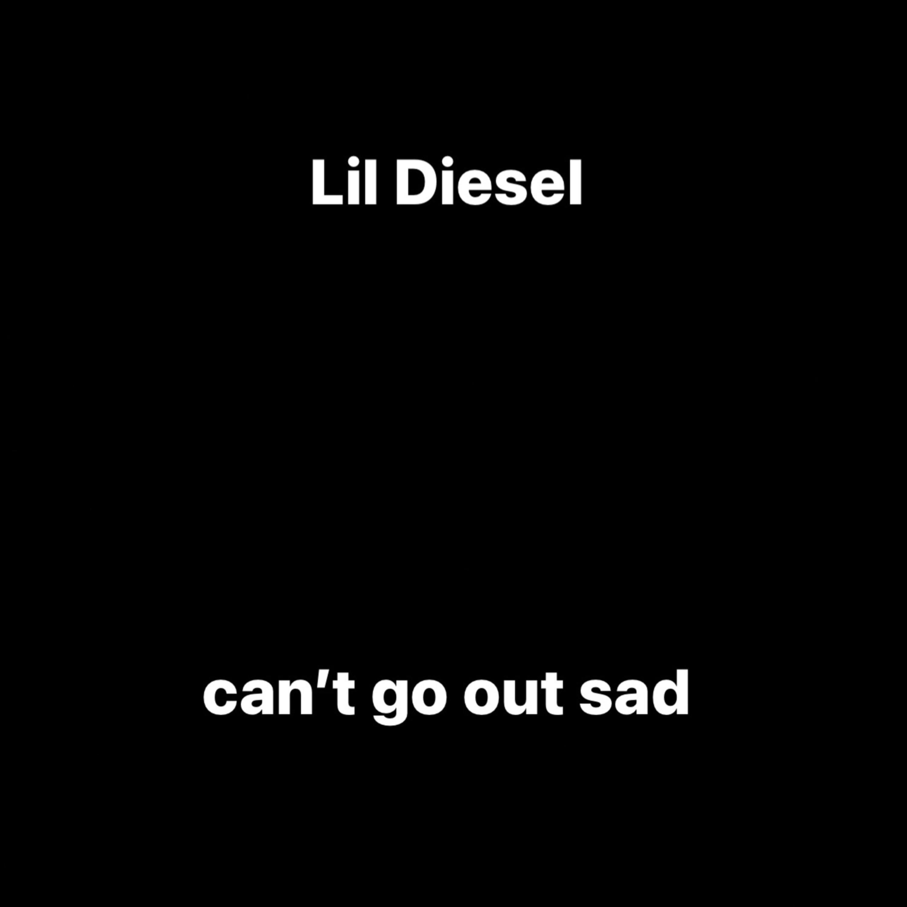 Can't Go Out Sad artwork