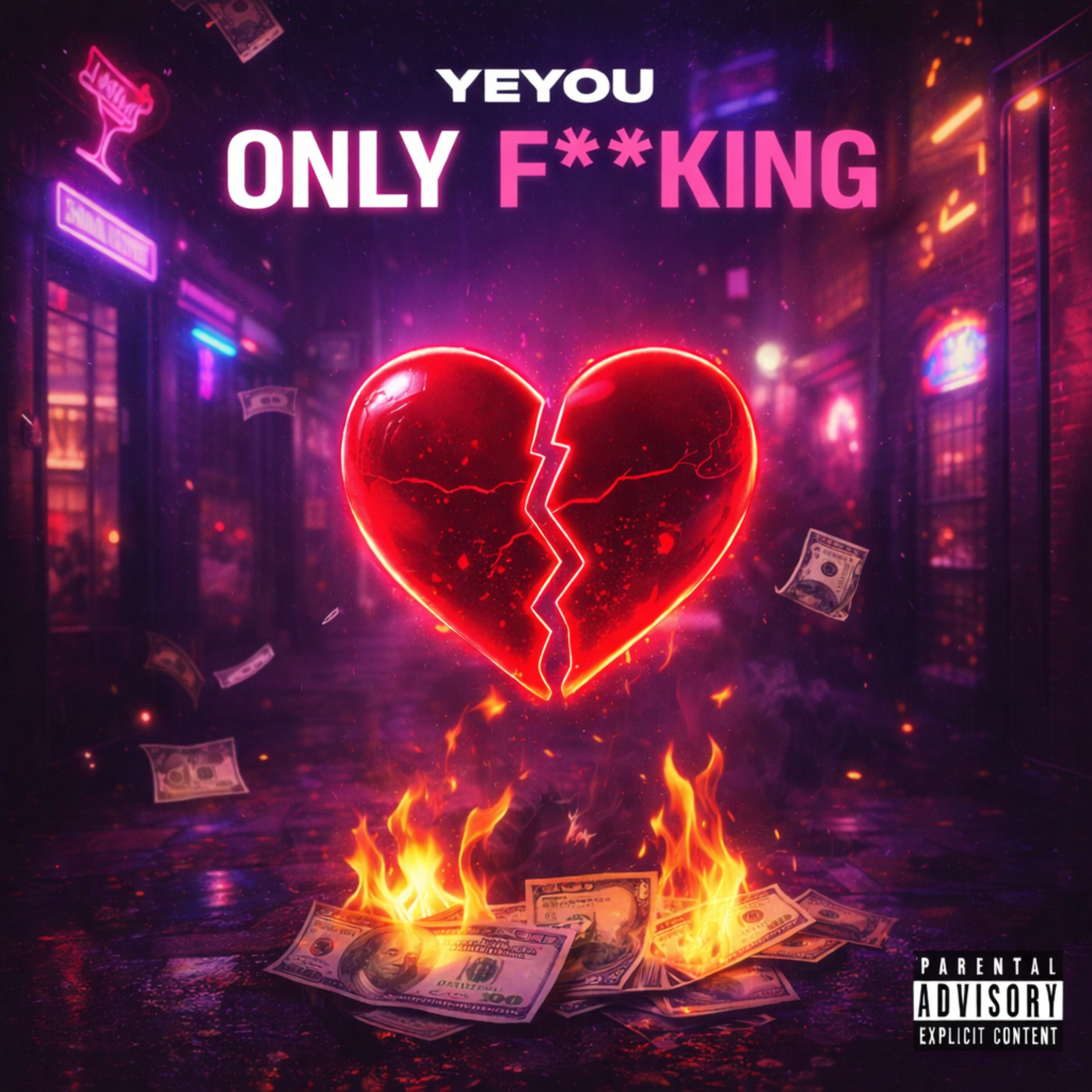 only fucking by Y3YOV VVS cover art