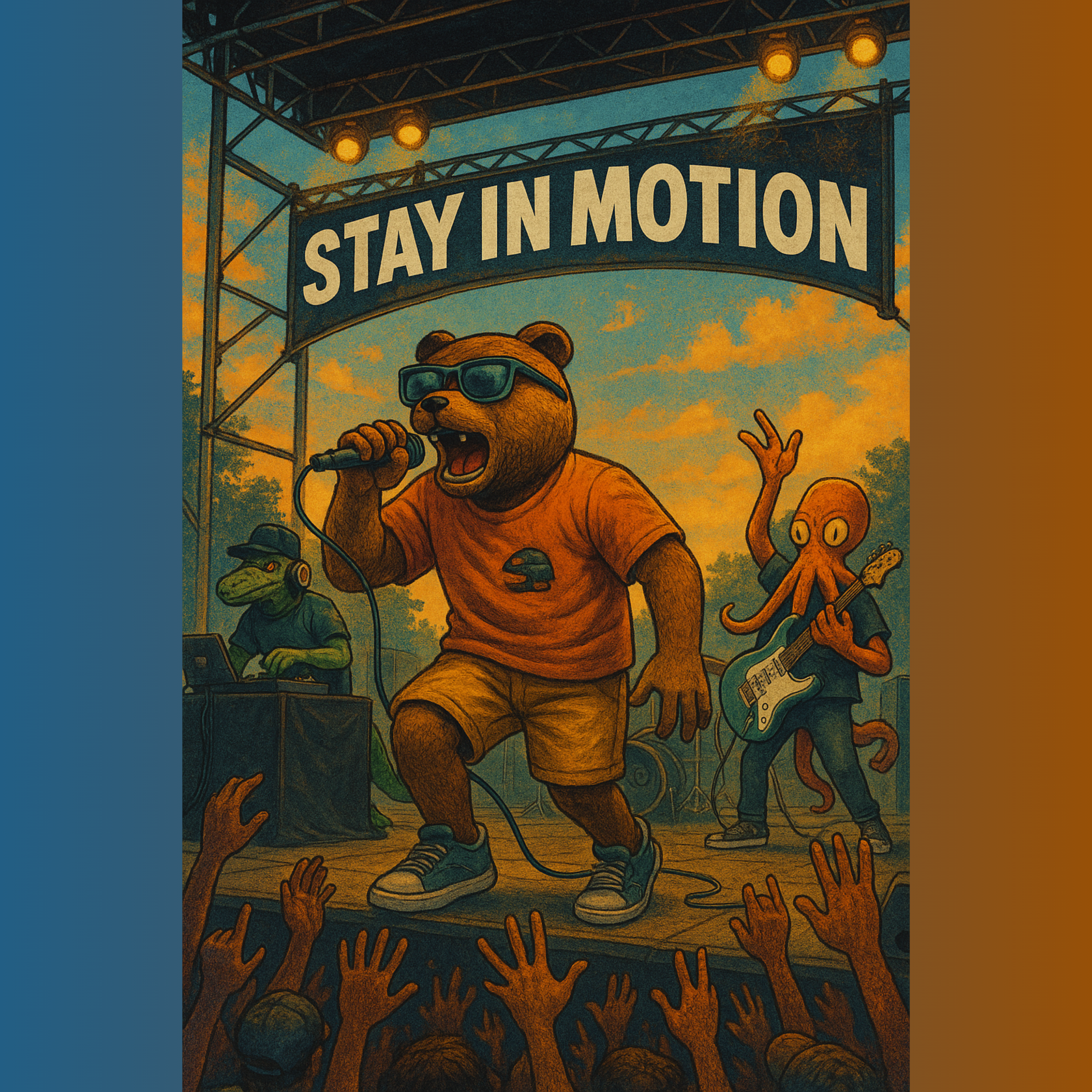 Stay In Motion artwork