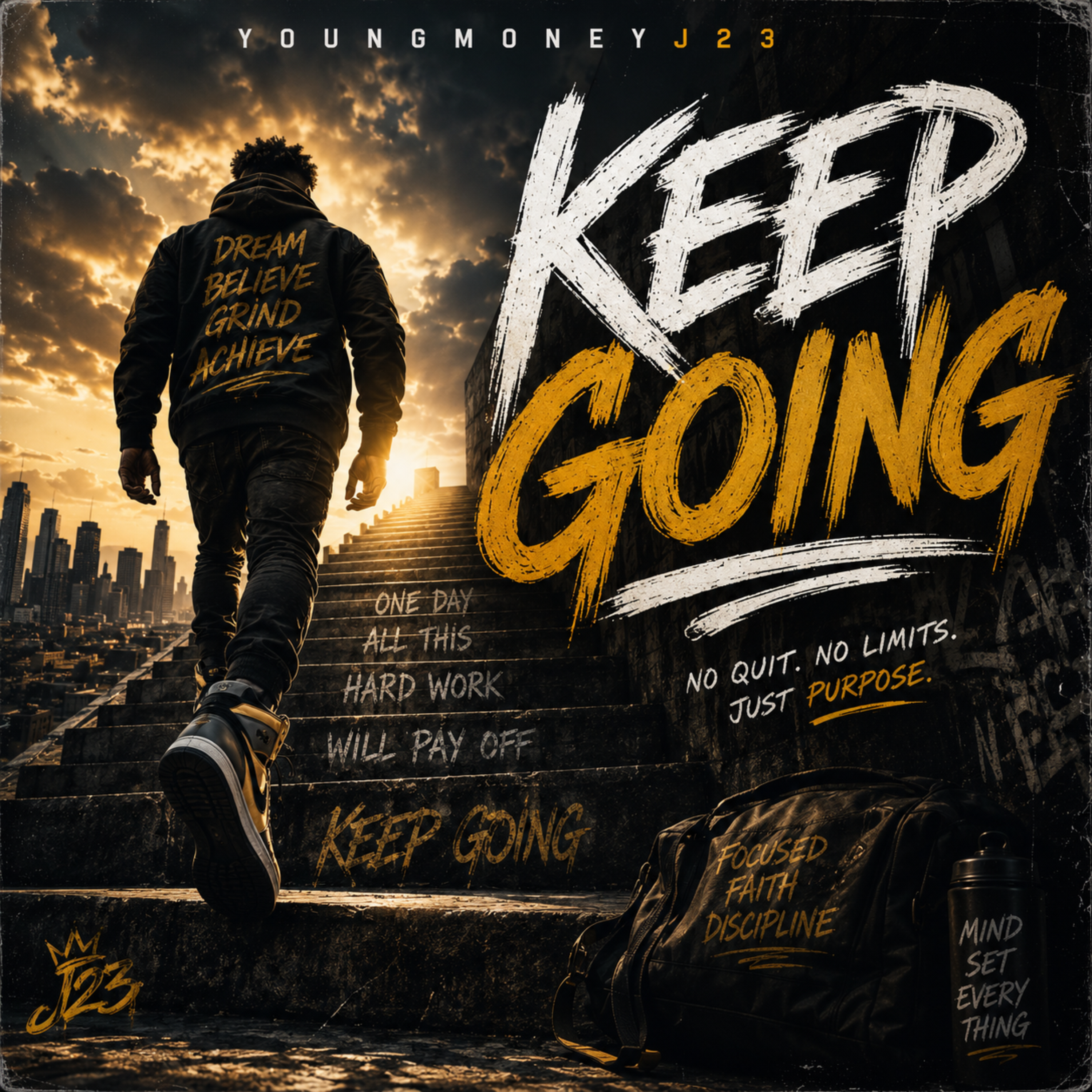 Keep Going by YoungMoneyJ23 cover art