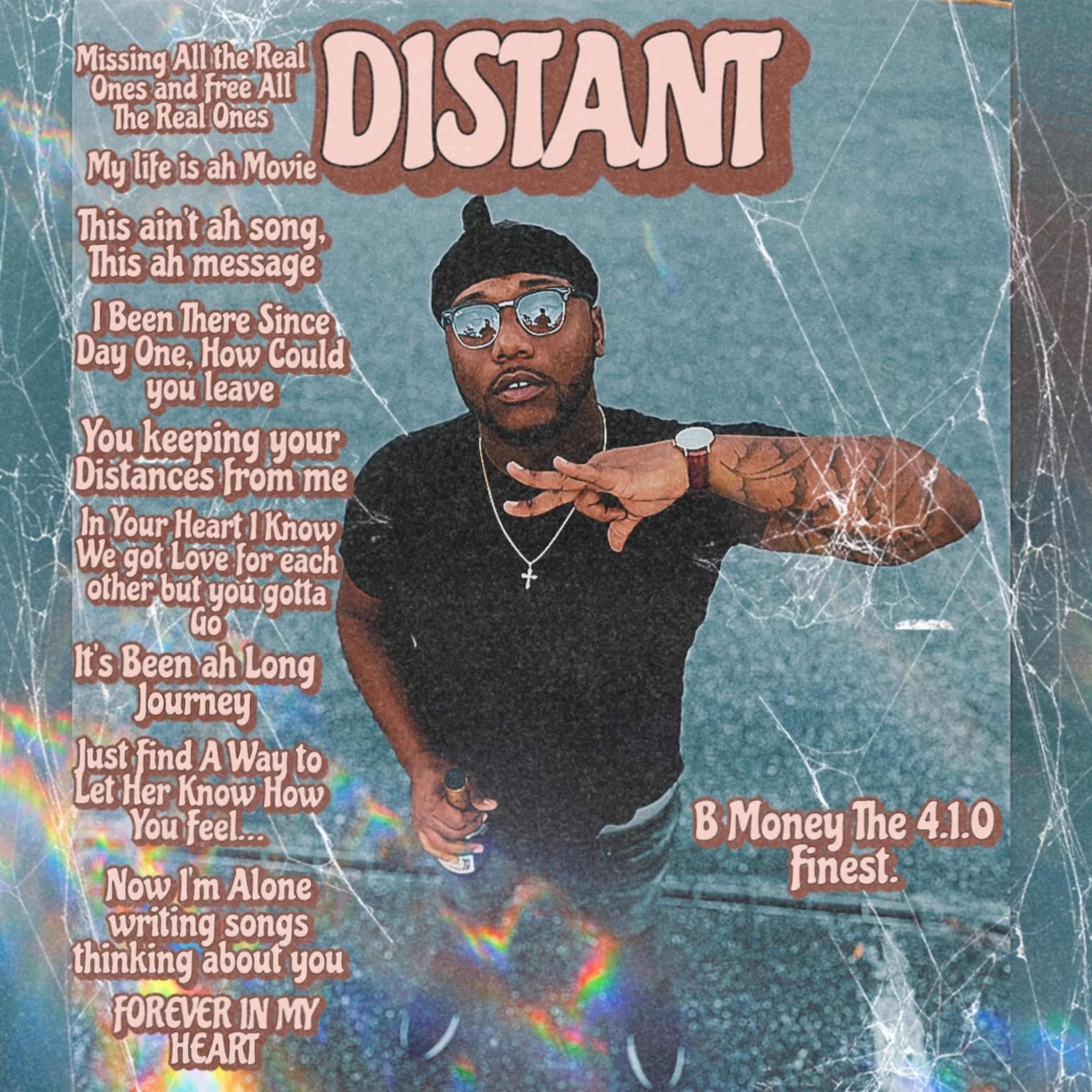 Distant artwork