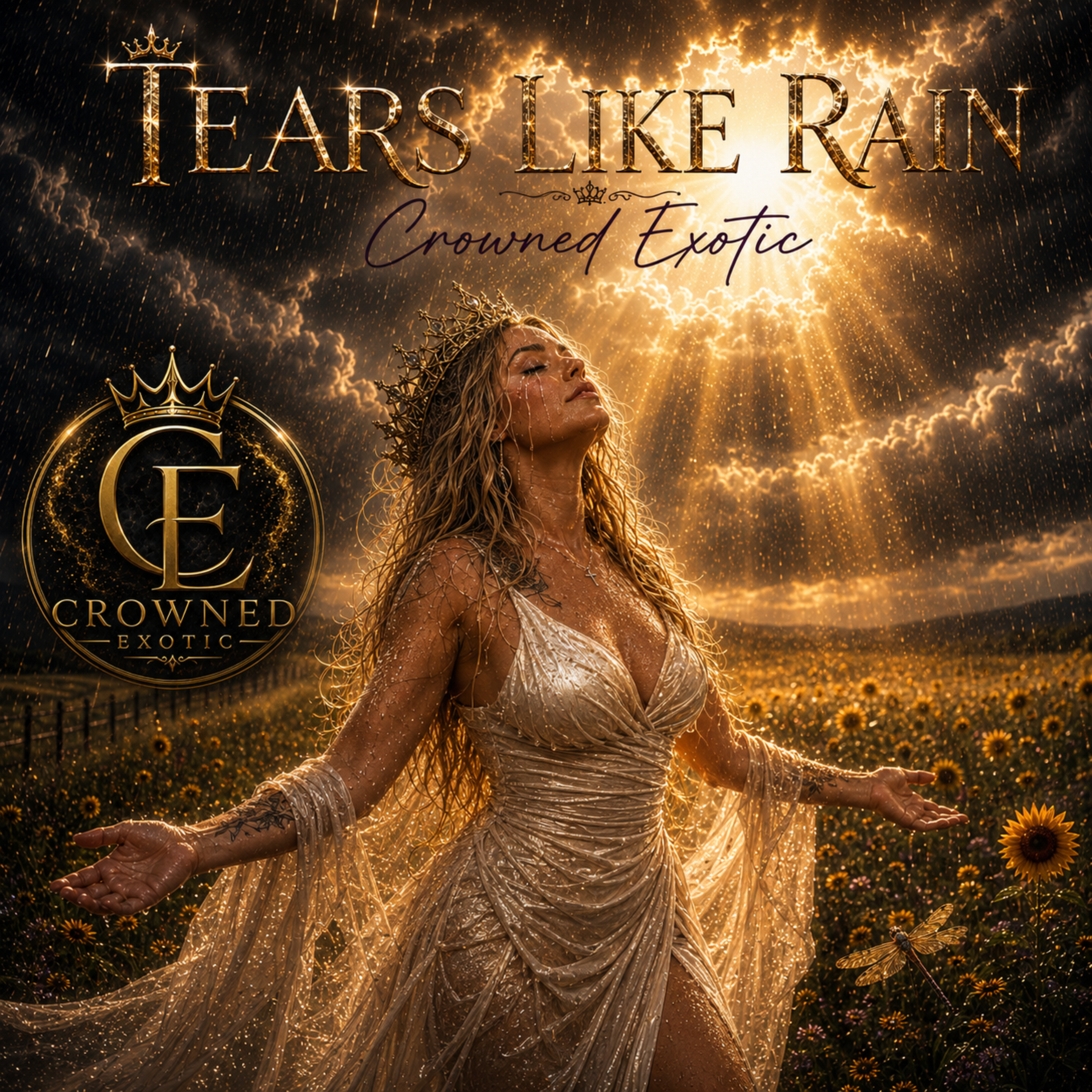 Tears Like Rain by Crowned Exotic cover art