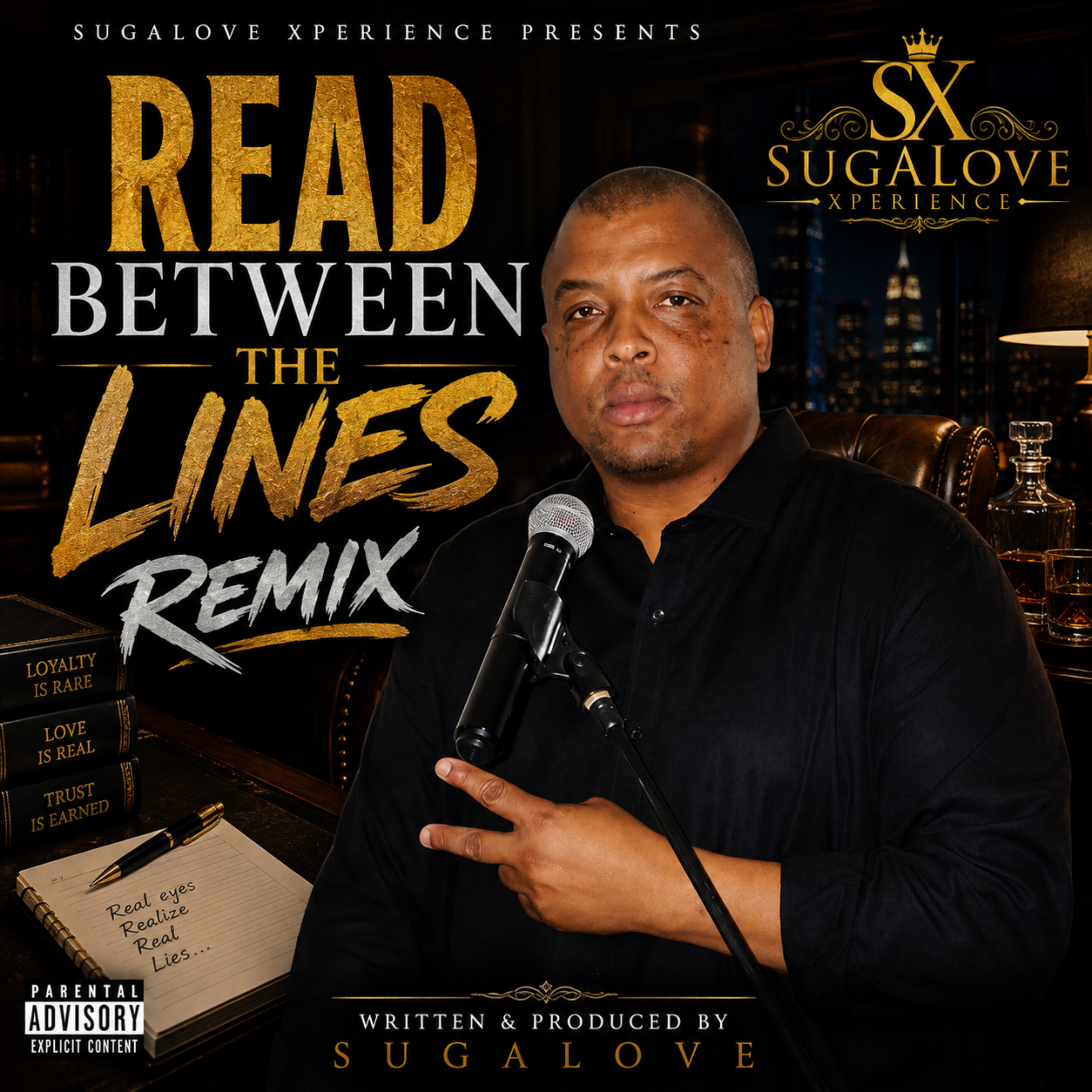 Read Between The Lines (Remix) by Sugalove Peace cover art