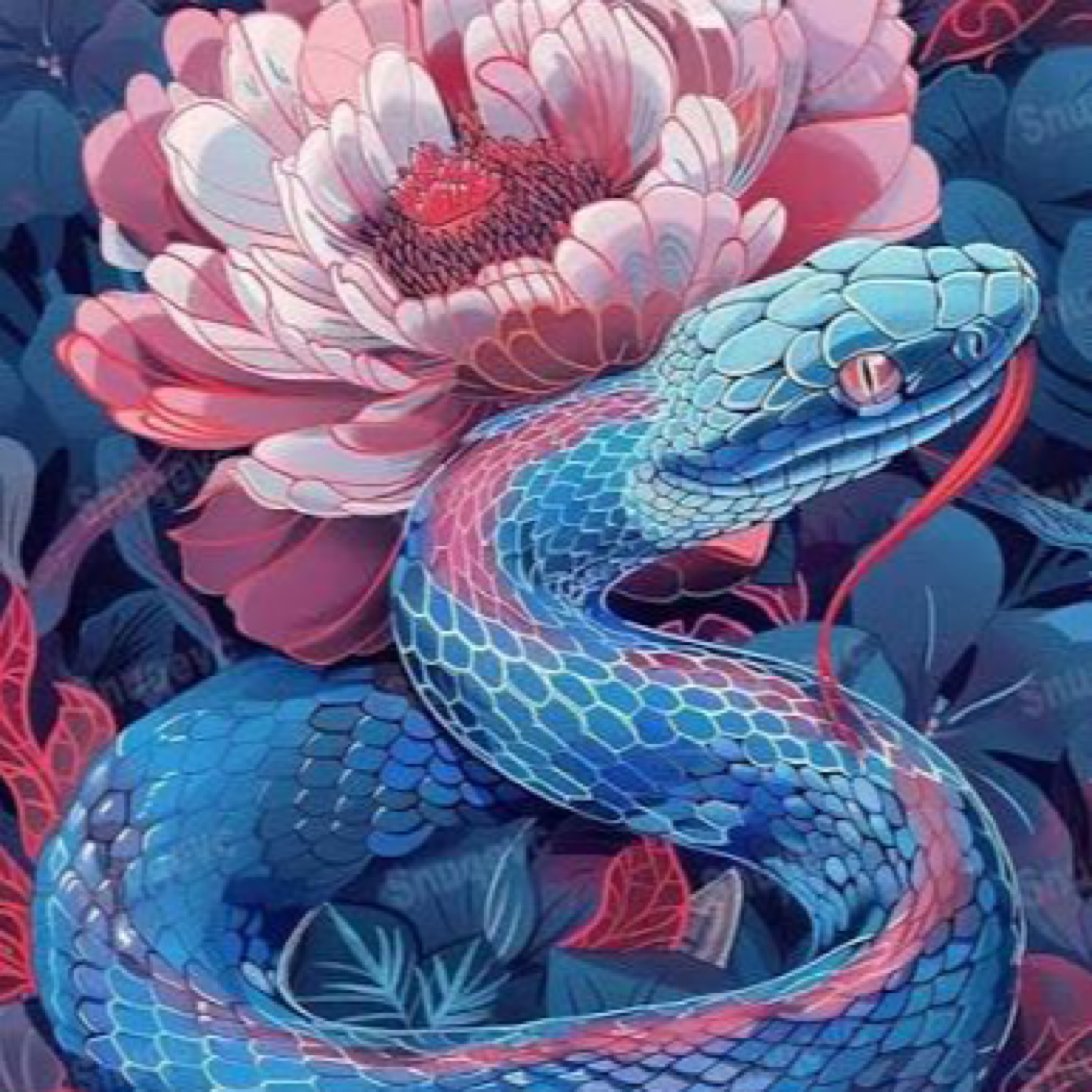 Snake artwork