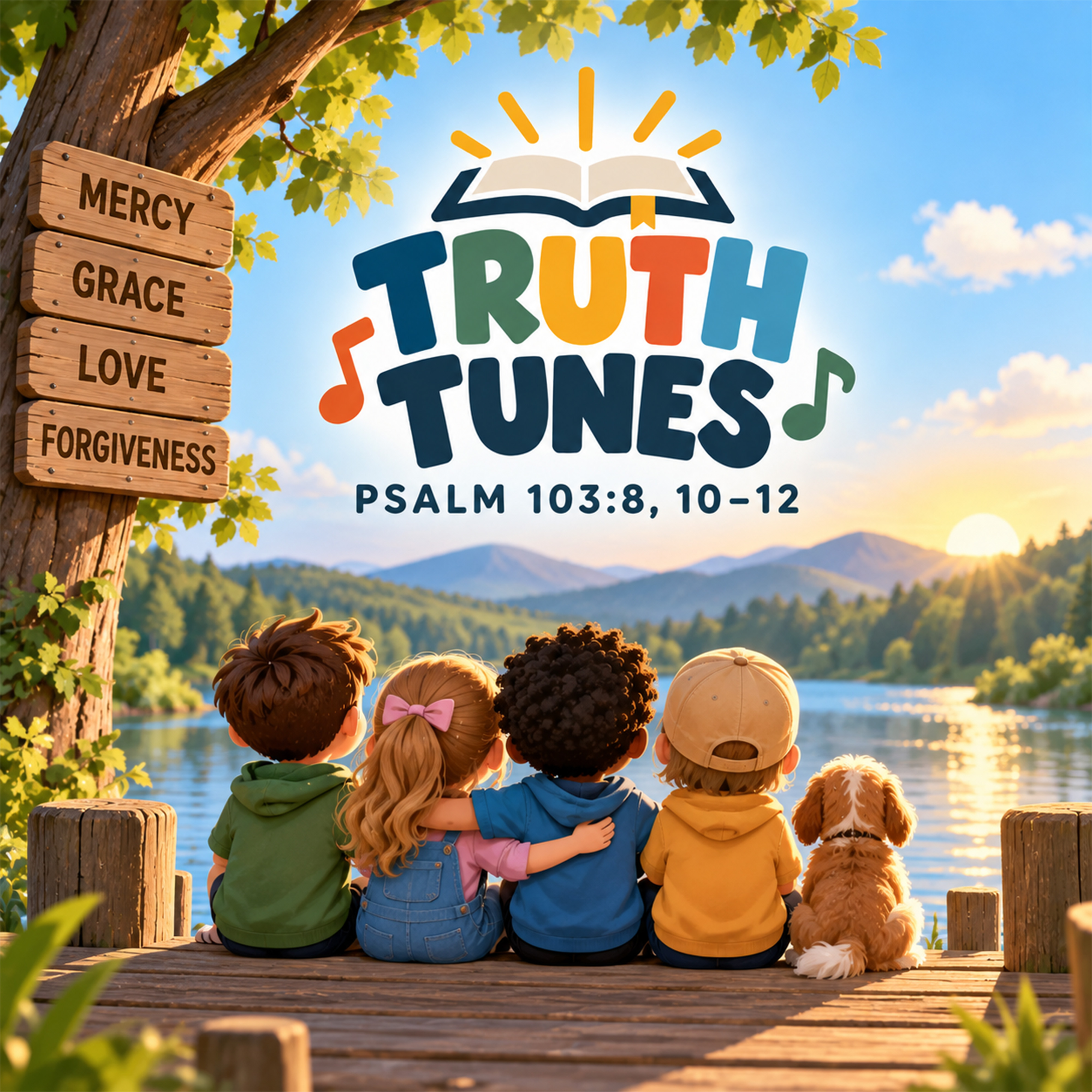 Psalm 103:8, 10-12 by Truth Tunes cover art