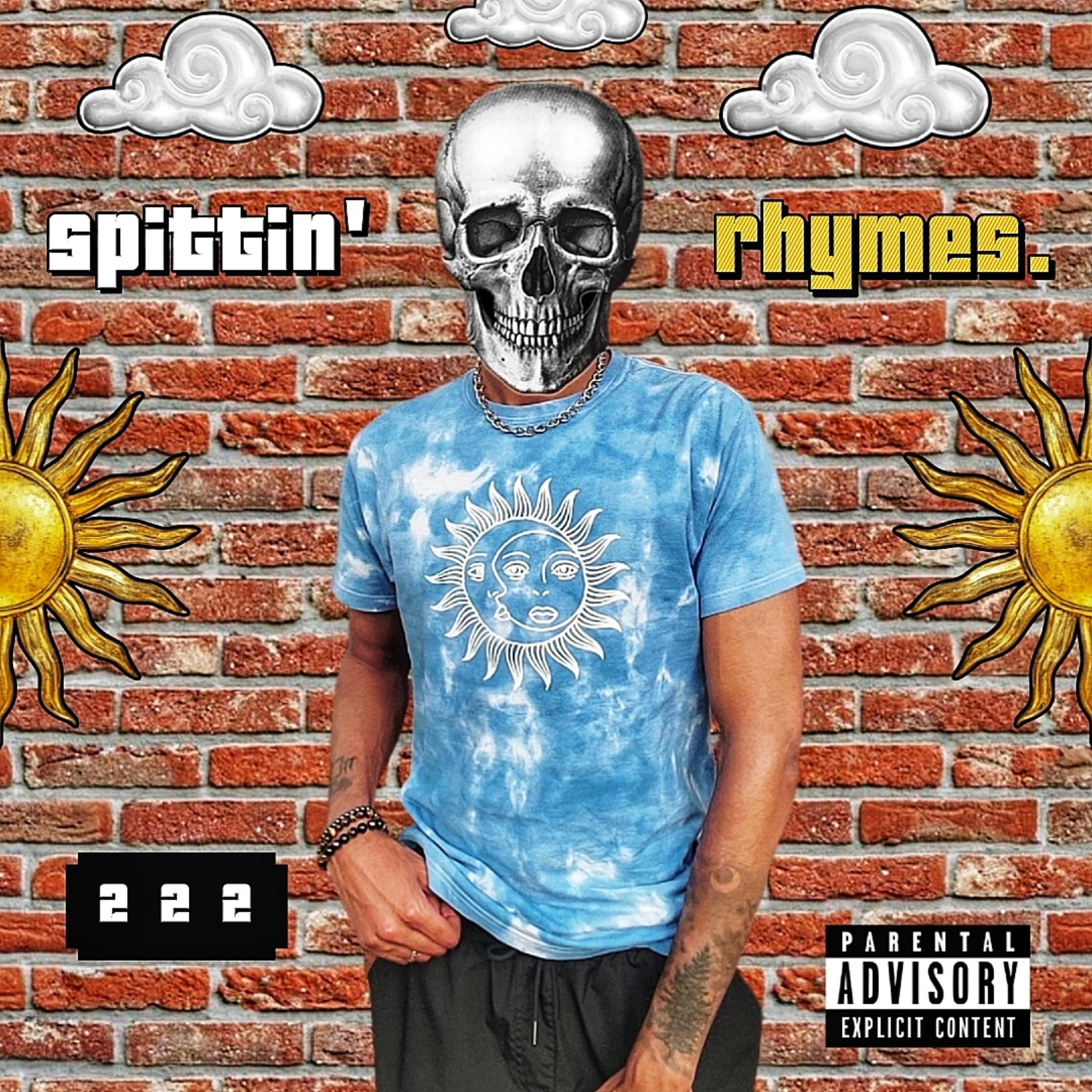 spittin' rhymes. artwork