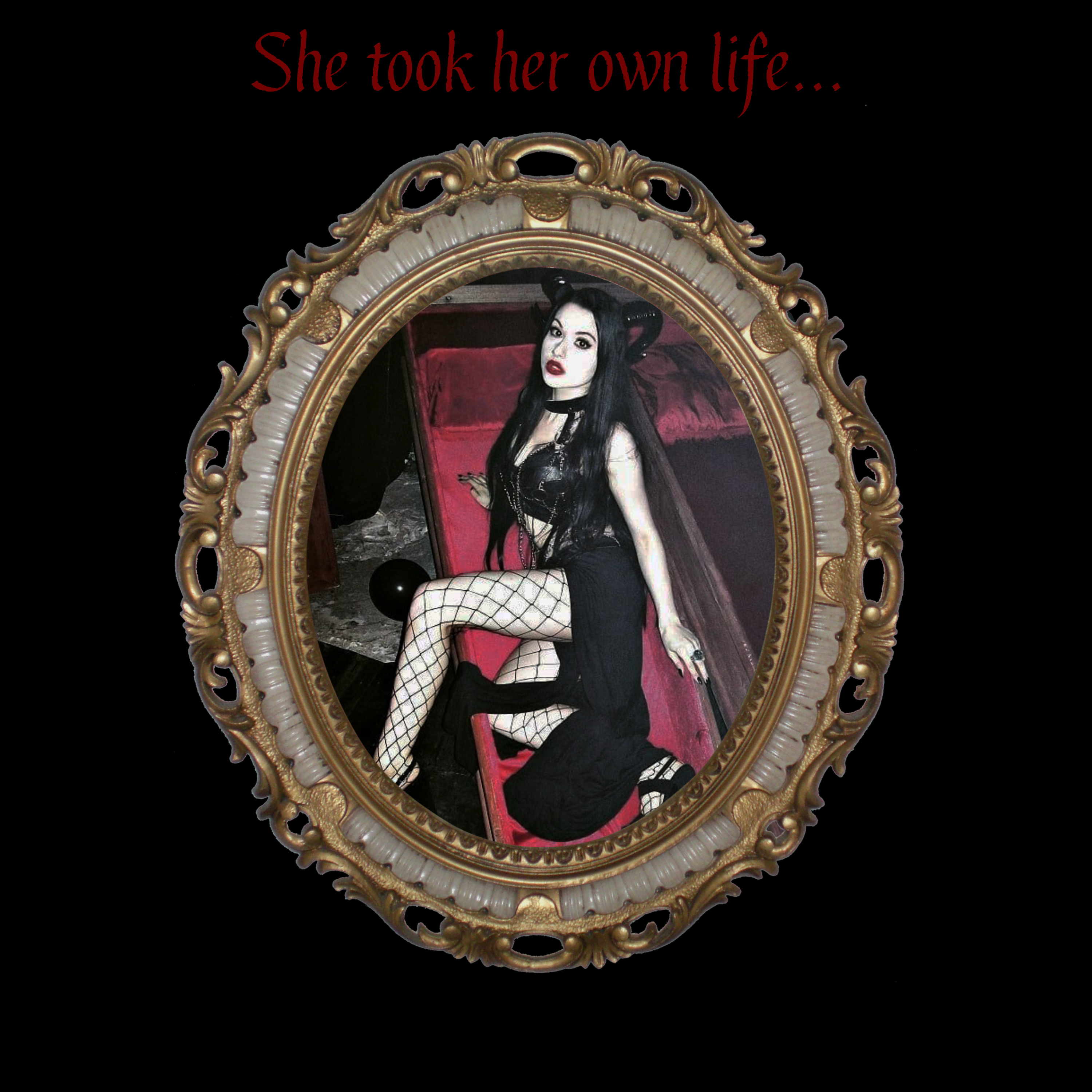 She took her own life... artwork
