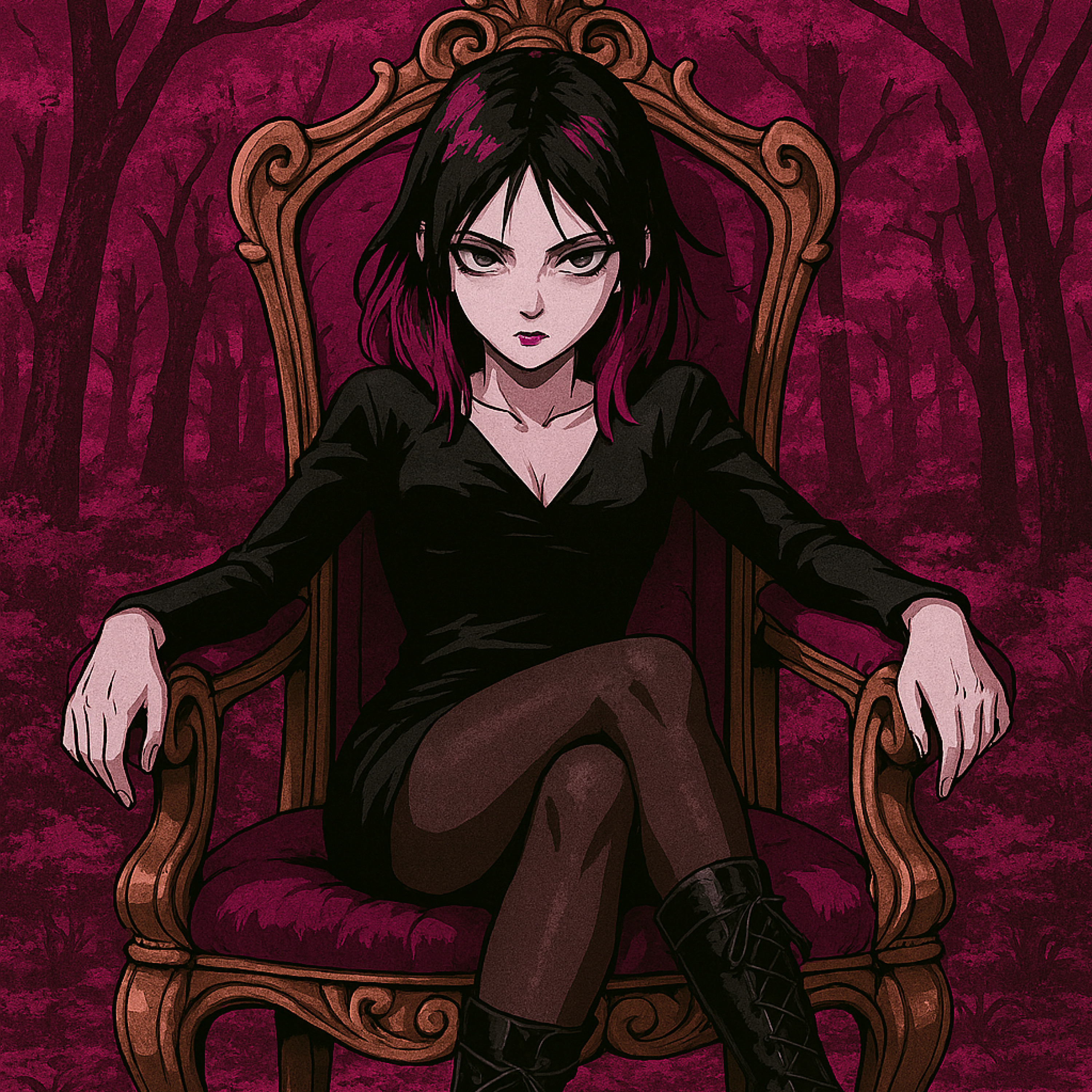 DROP A WITCH TO THE FLOOR artwork