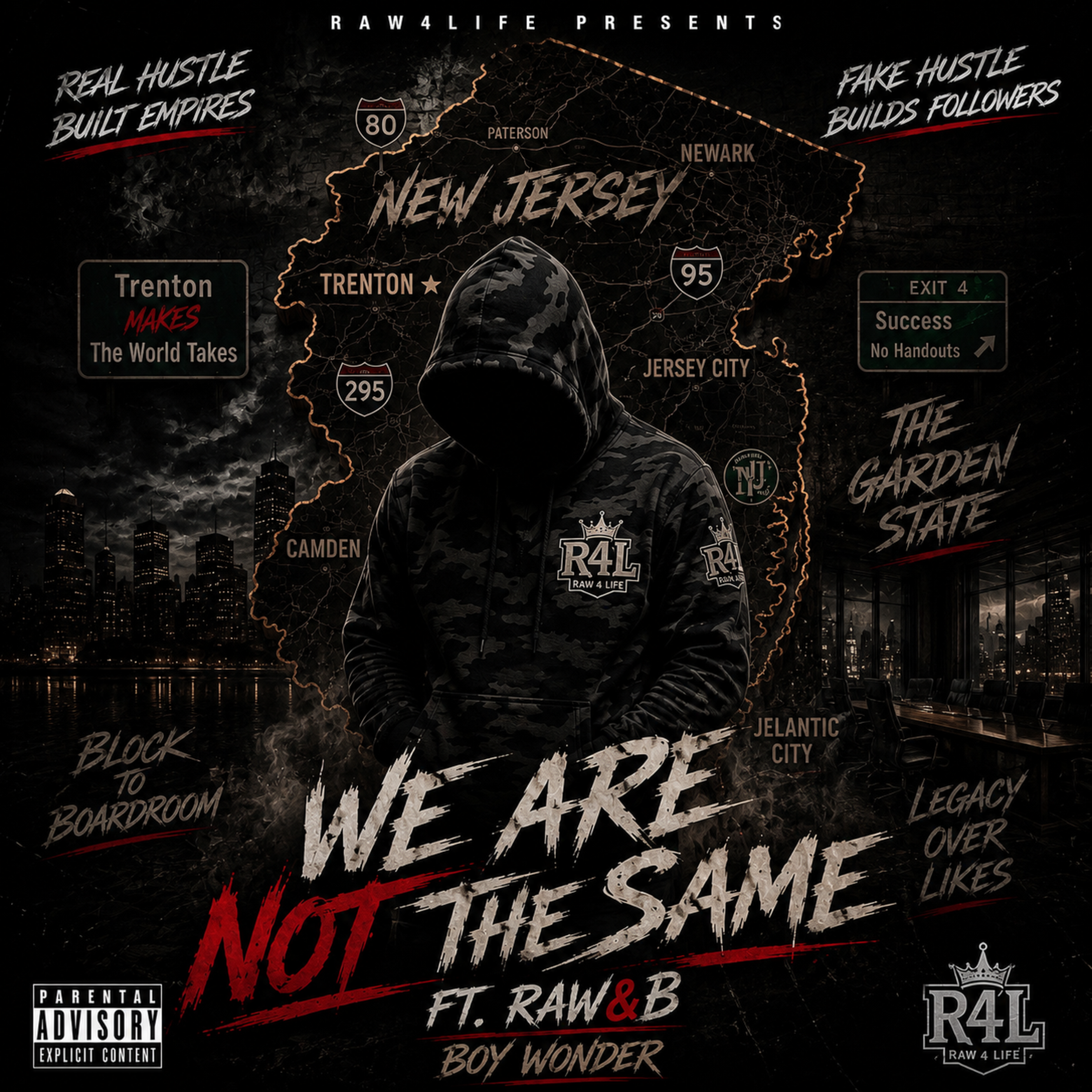 WE ARE NOT THE SAME by RAW4LIFE cover art