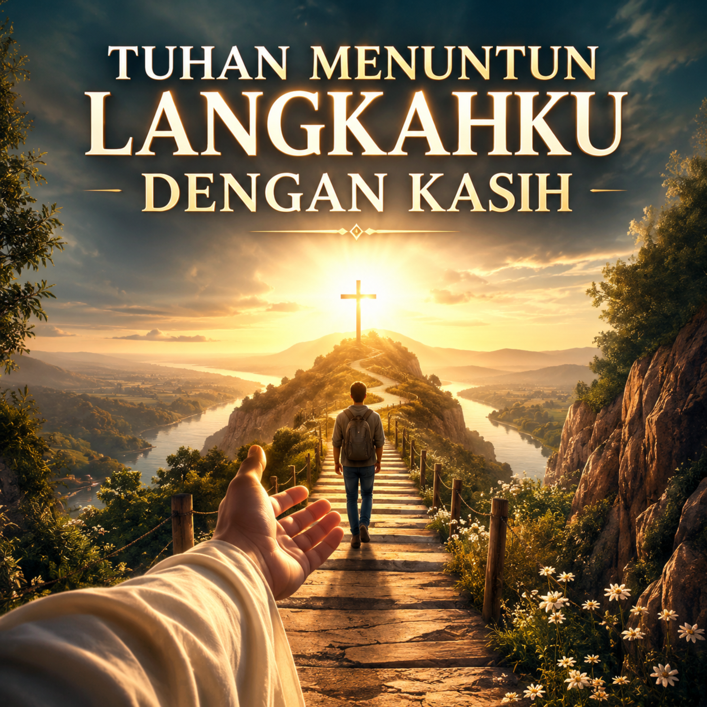 Tuhan Menuntun Langkahku Dengan Kasih by PUJI WORSHIP cover art