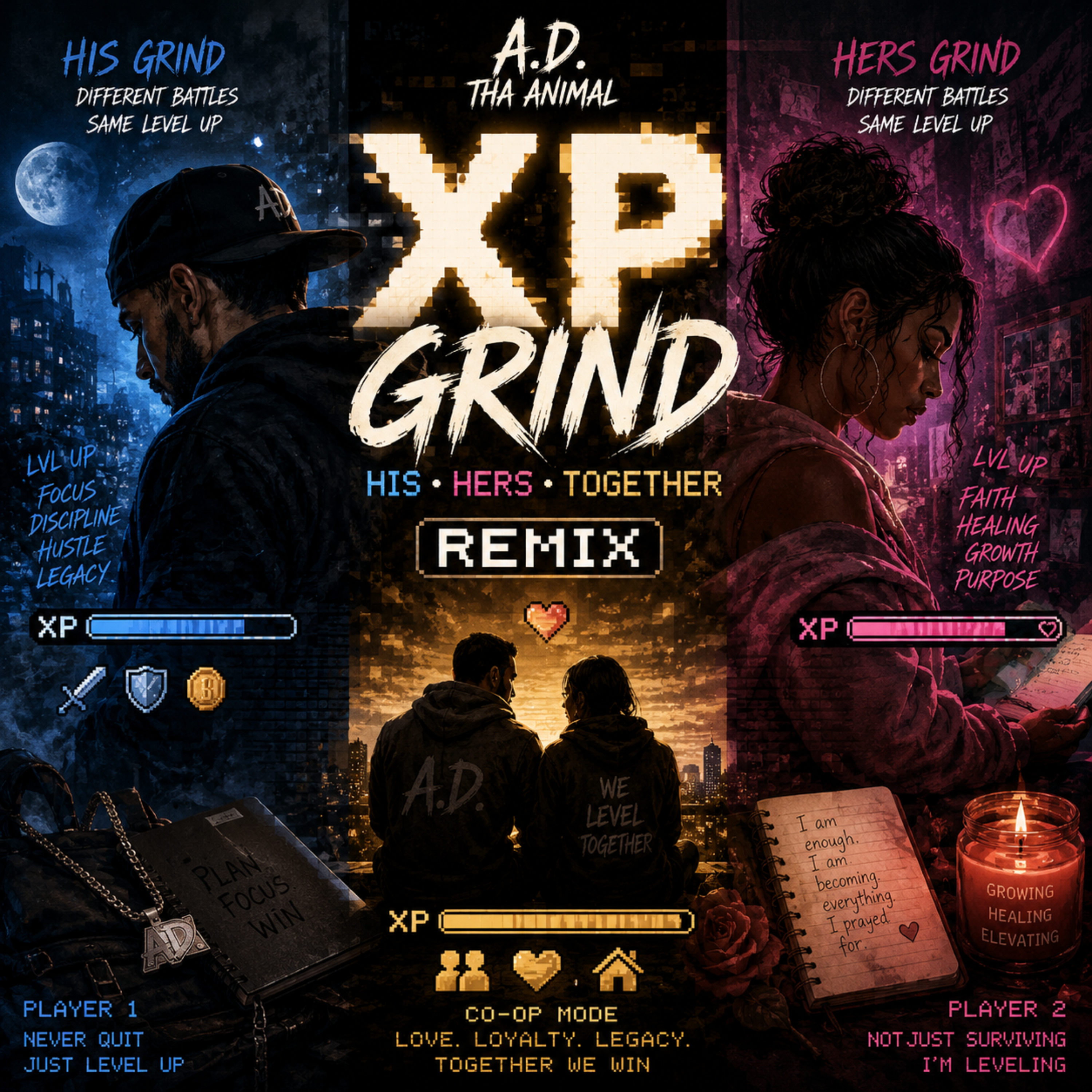 Xp Grind (Remix) by A.D. cover art