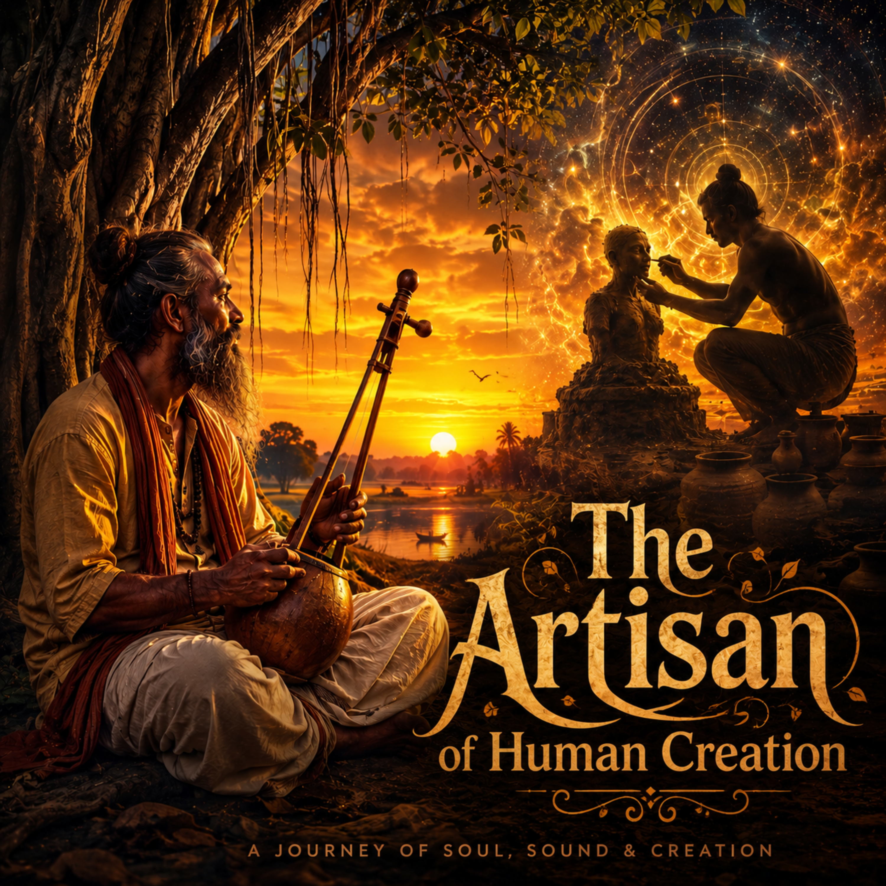 The Divine Craftsman (Bengali Folk Gan) by Rabiul Karim cover art