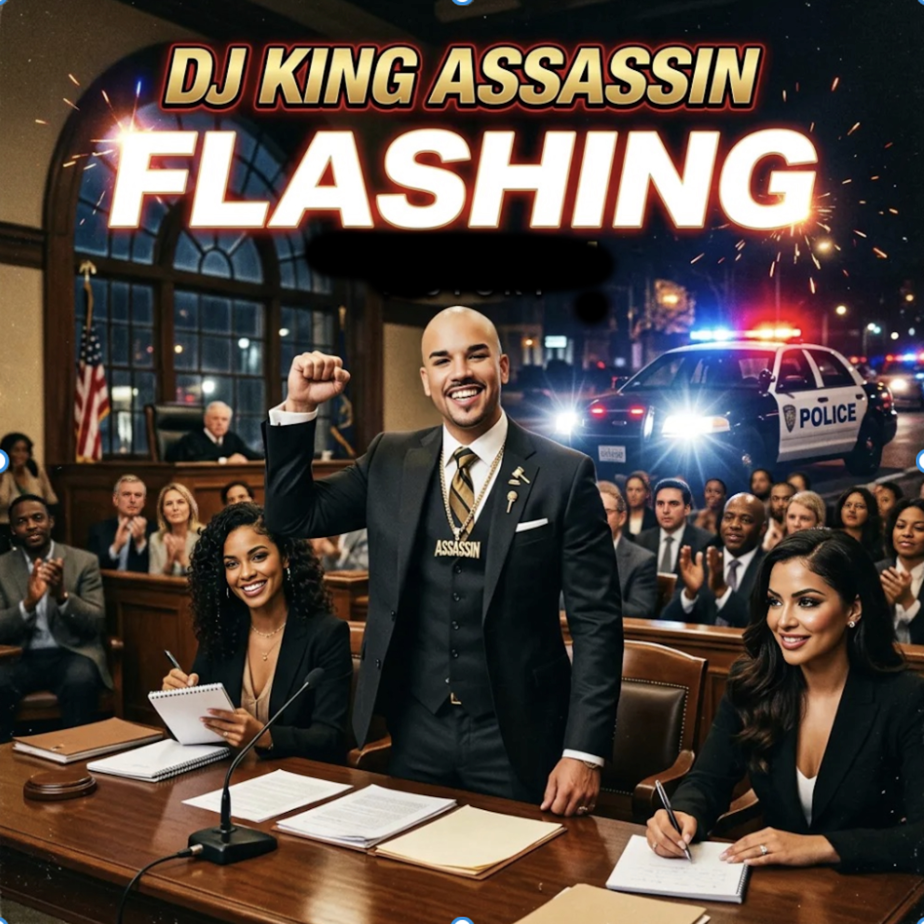 Flashing artwork