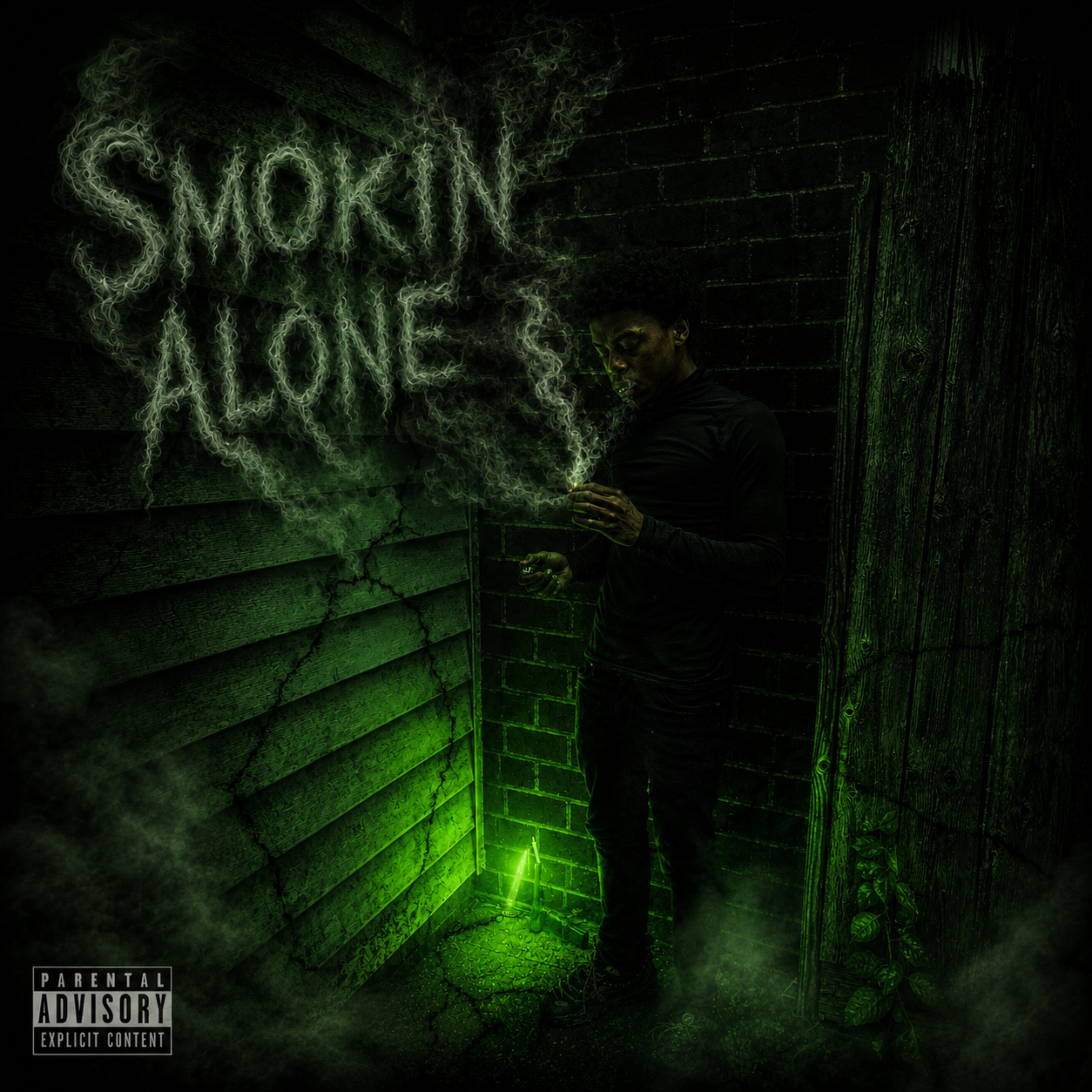 Smoking Alone by MTE Mari cover art