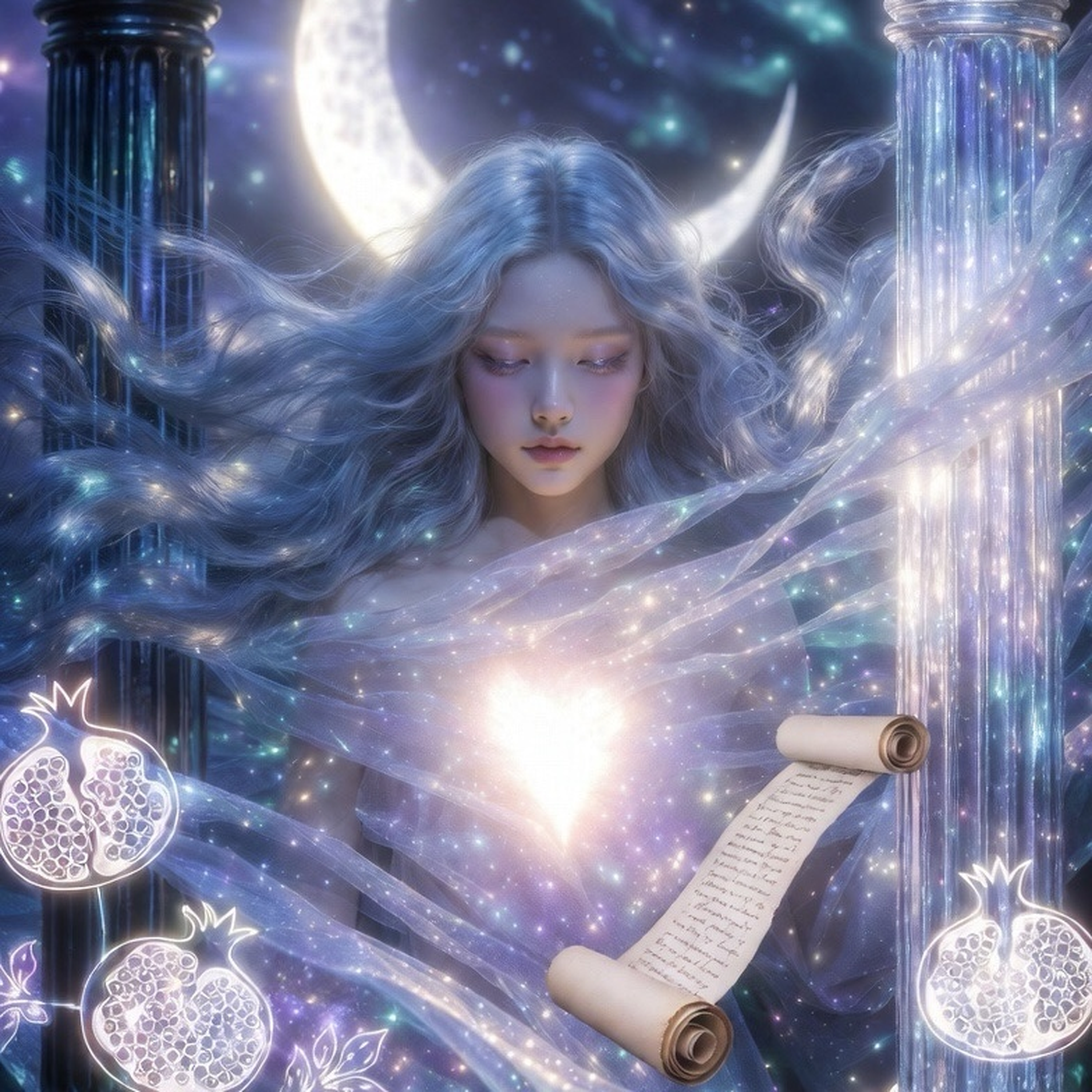 The High Priestess — Midnight Secret by CityFlower Pop cover art