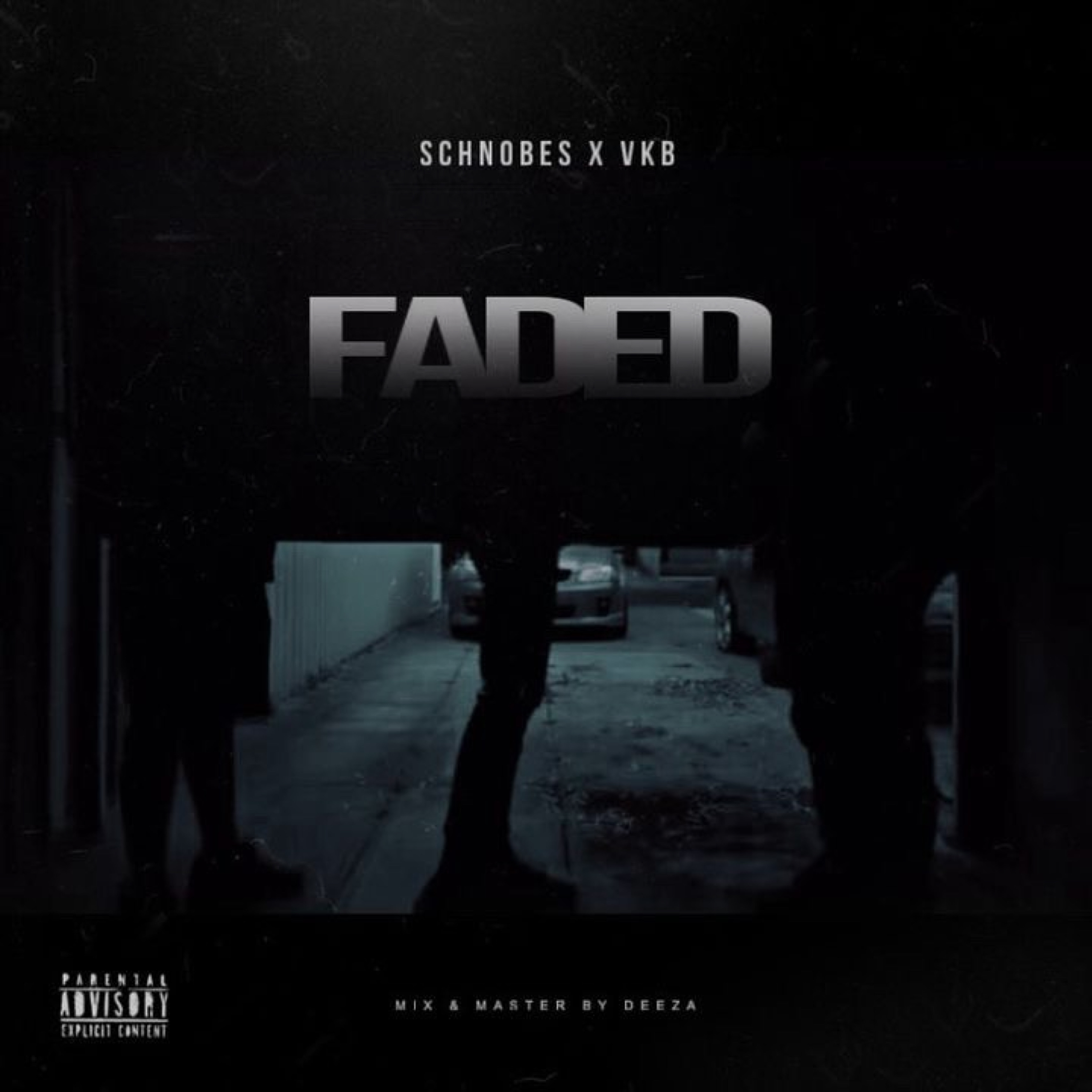 Faded artwork