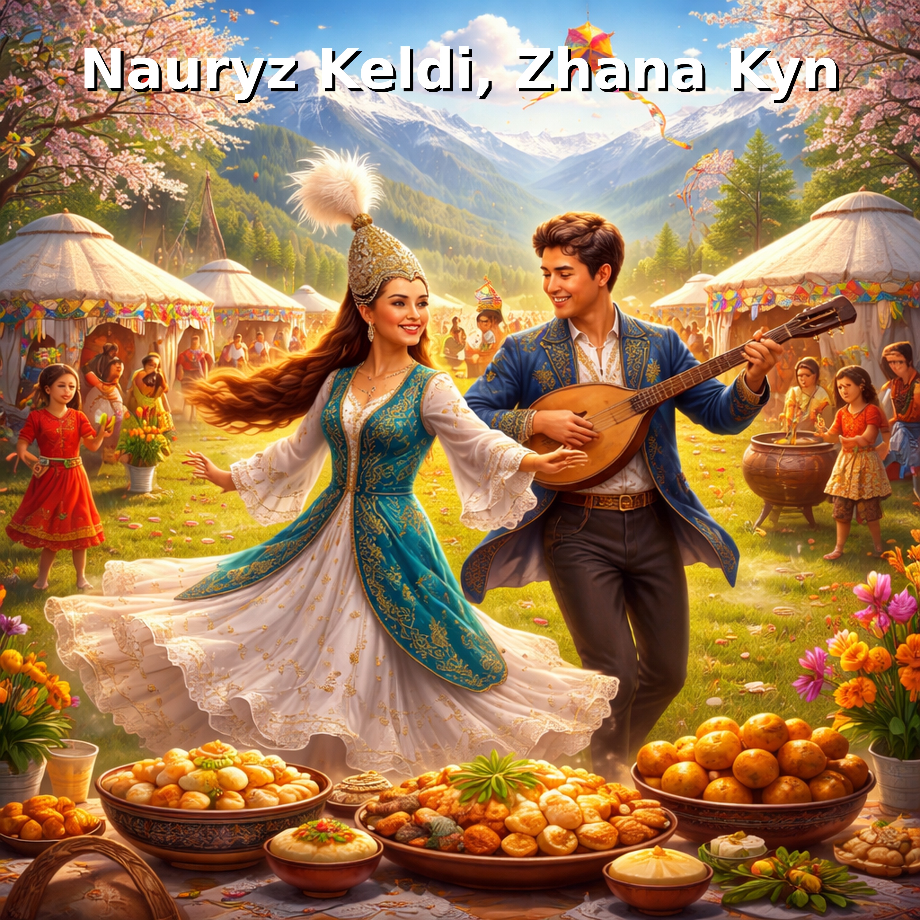 Nauryz Keldi, Zhana Kyn artwork