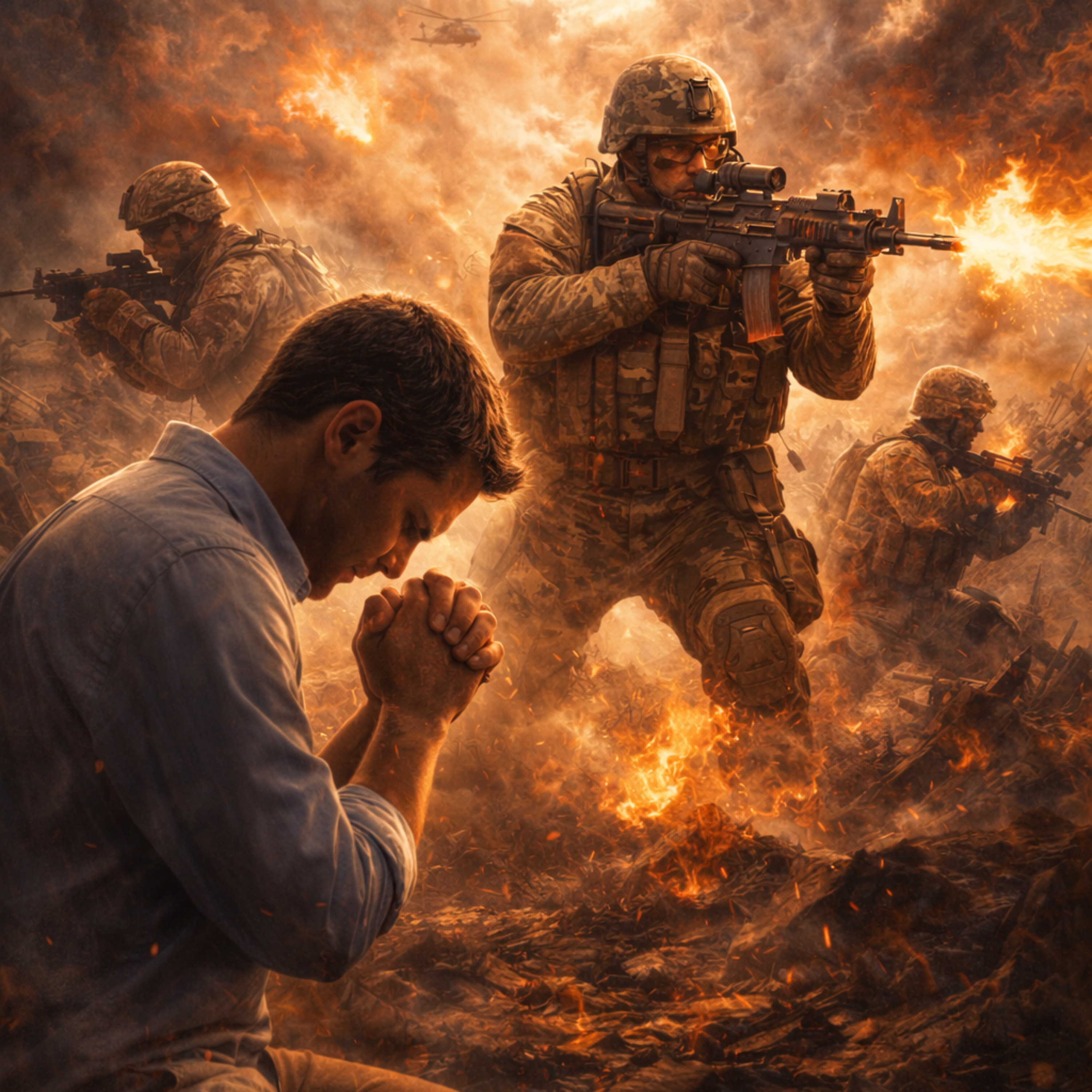 A Prayer for our Troops artwork