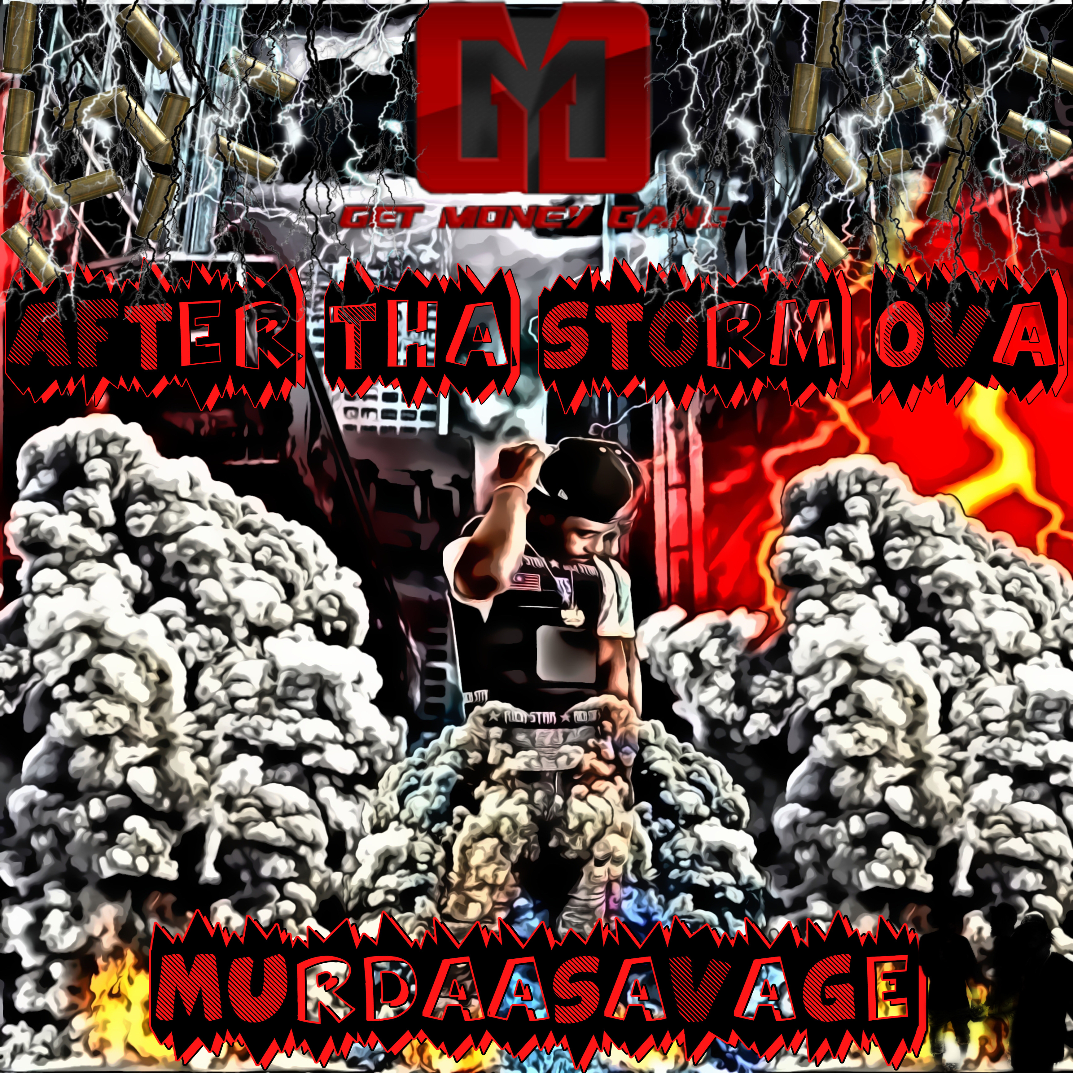AFTER THA STORM OVA Pt. 1 & 2 artwork