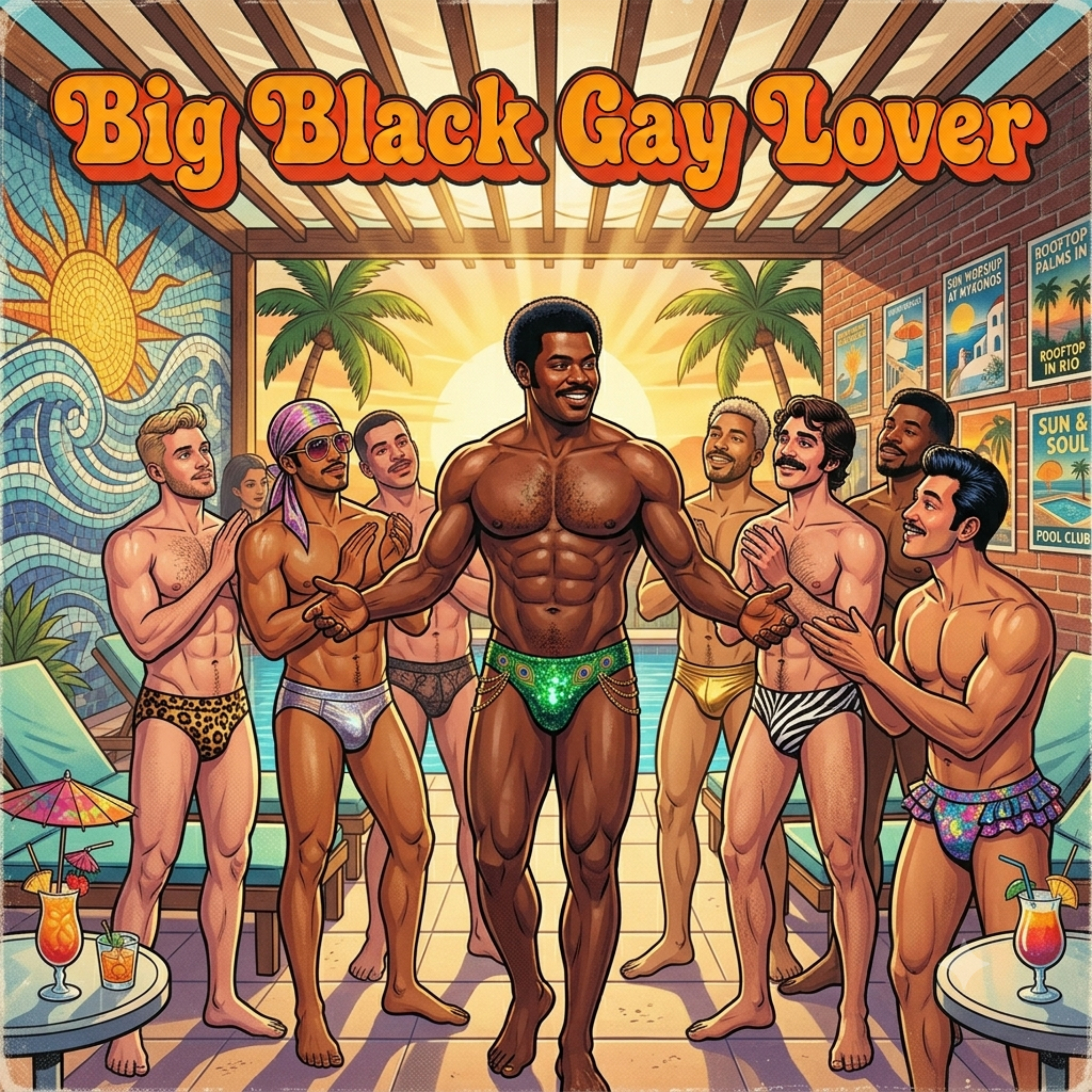 Big Black Gay Lover by Cumic cover art