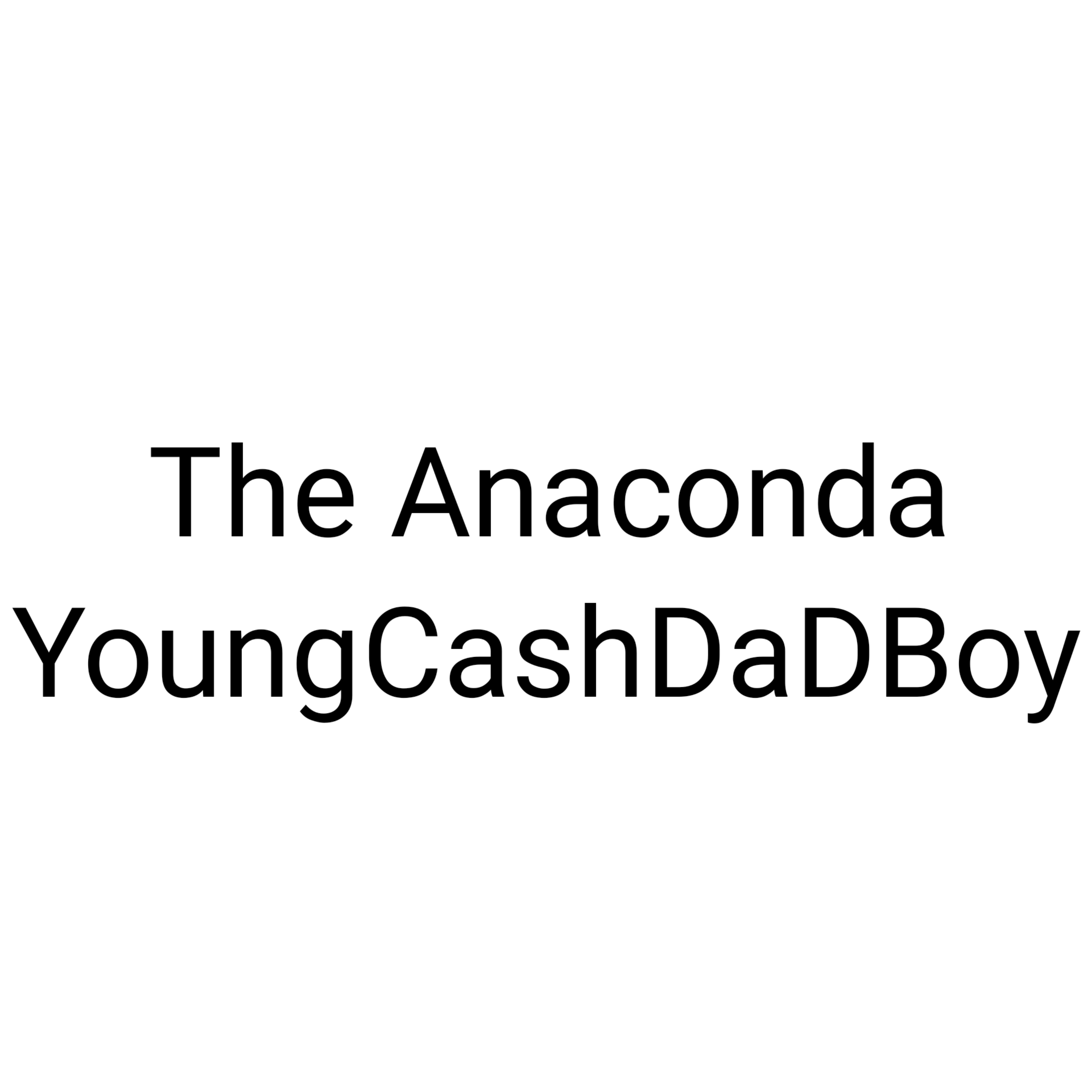The Anaconda artwork