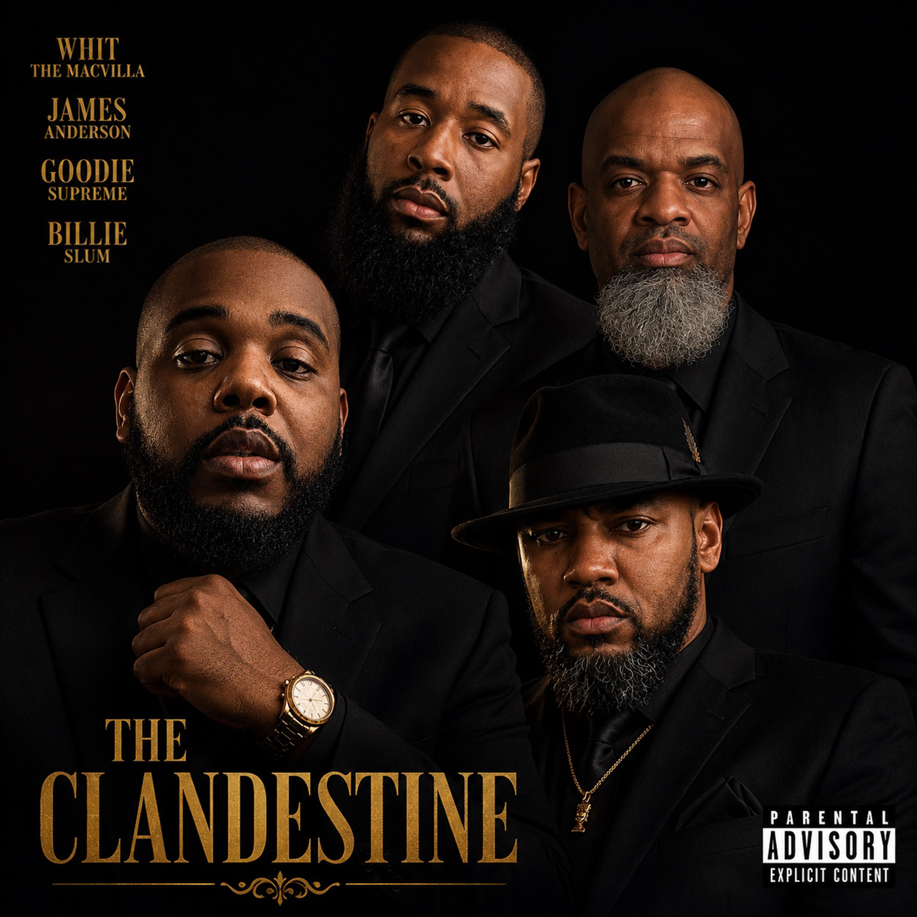 THE CLANDESTINE by Whit The MacVilla cover art