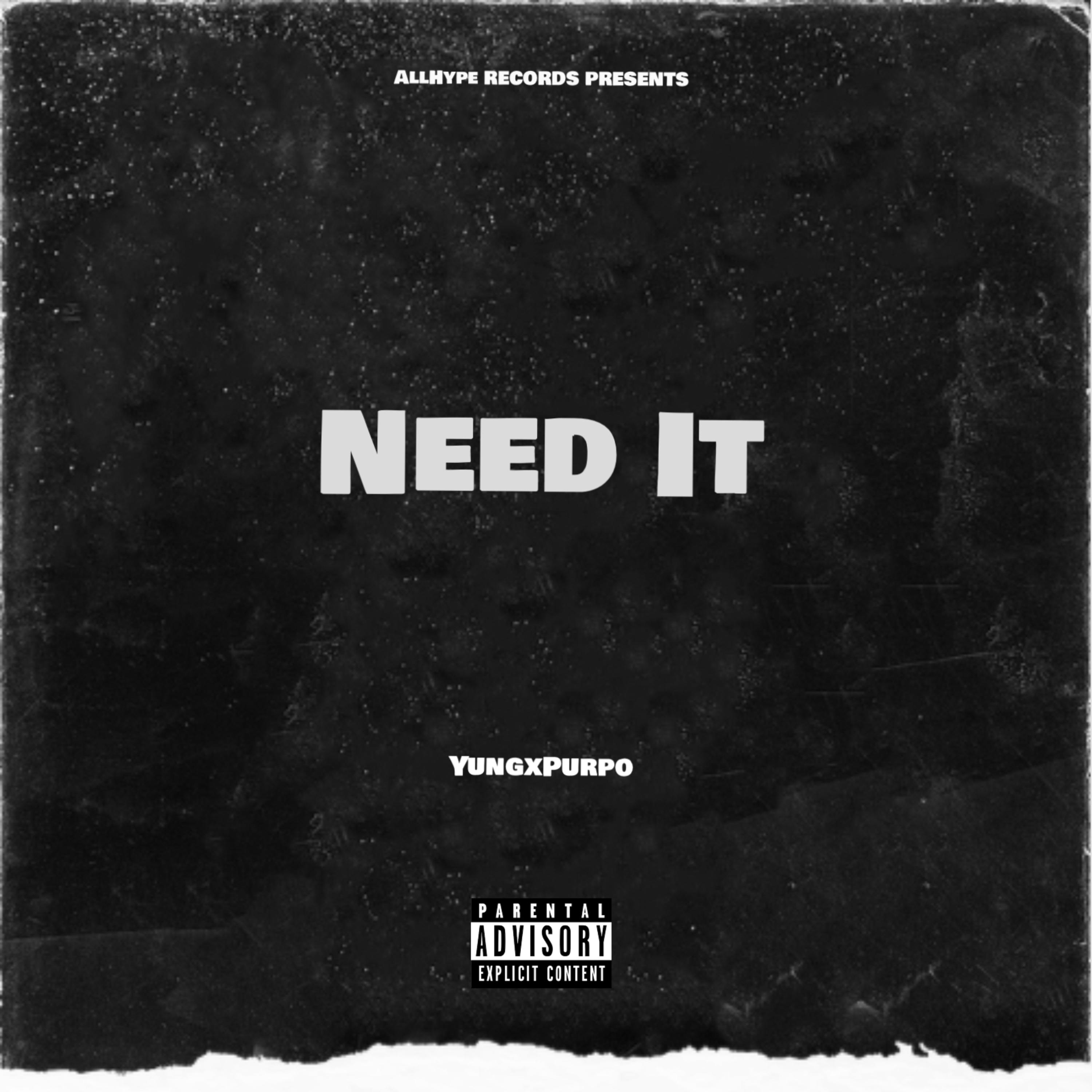 Need It artwork