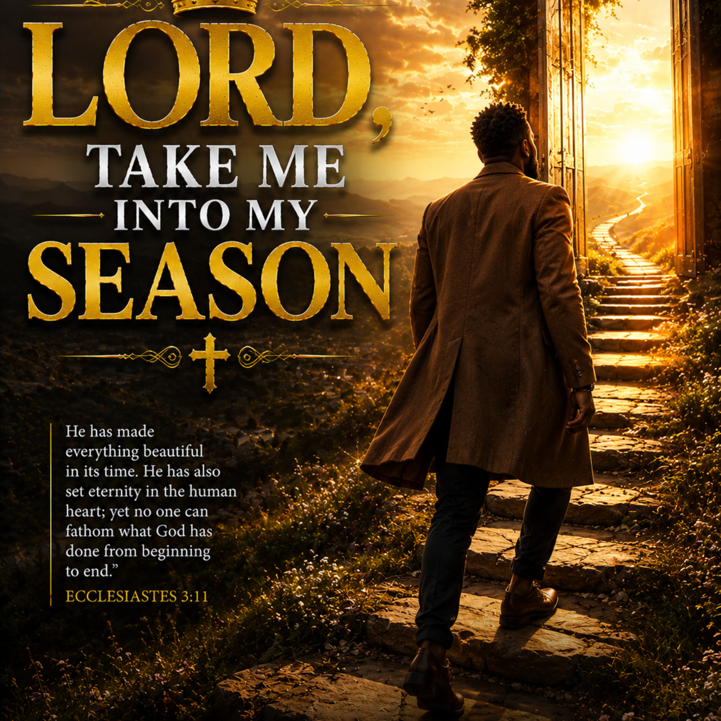 Lord, Take Me Into My Season by olabode oluwafemi cover art