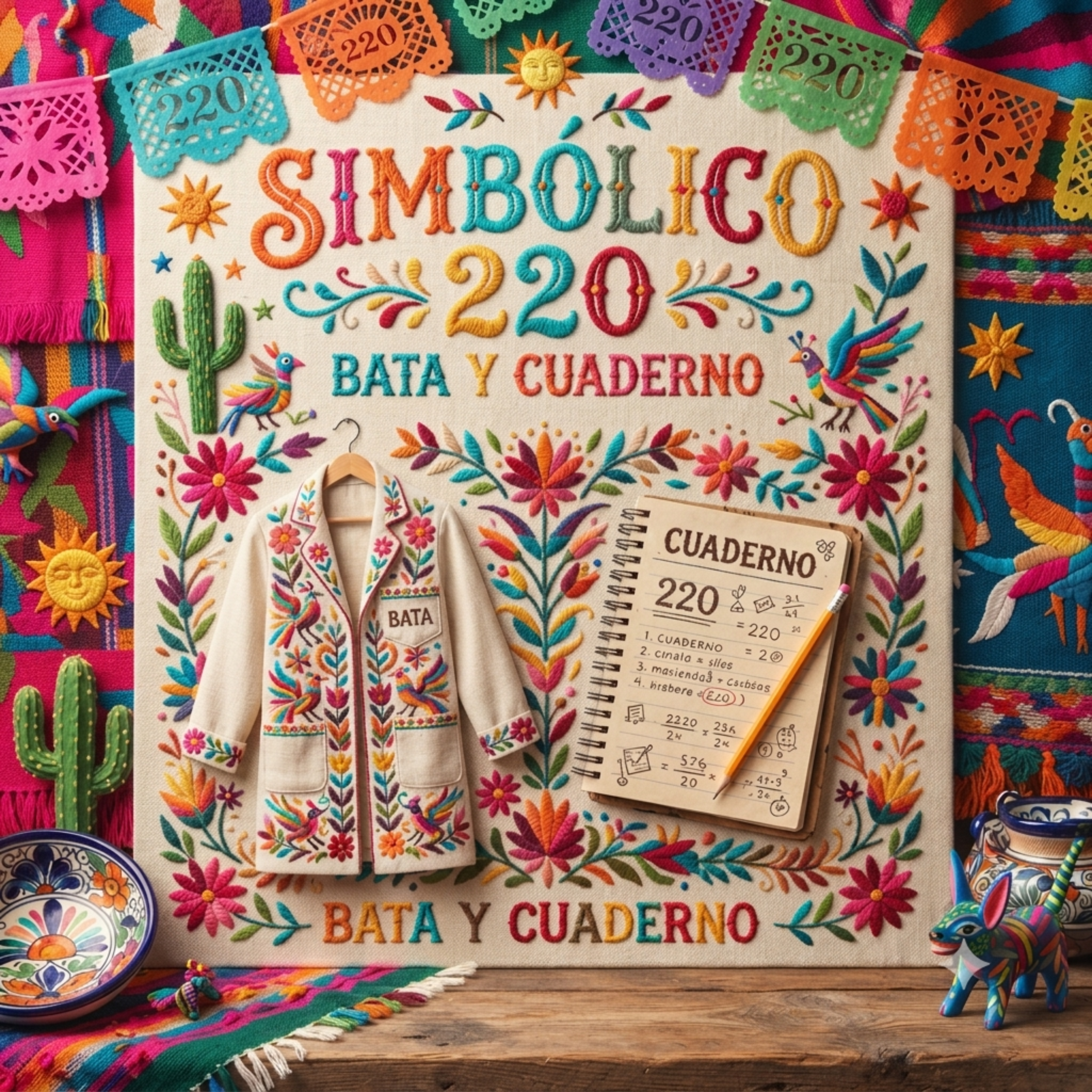 Simbolico Bata Y Cuaderno by simbolico220 cover art