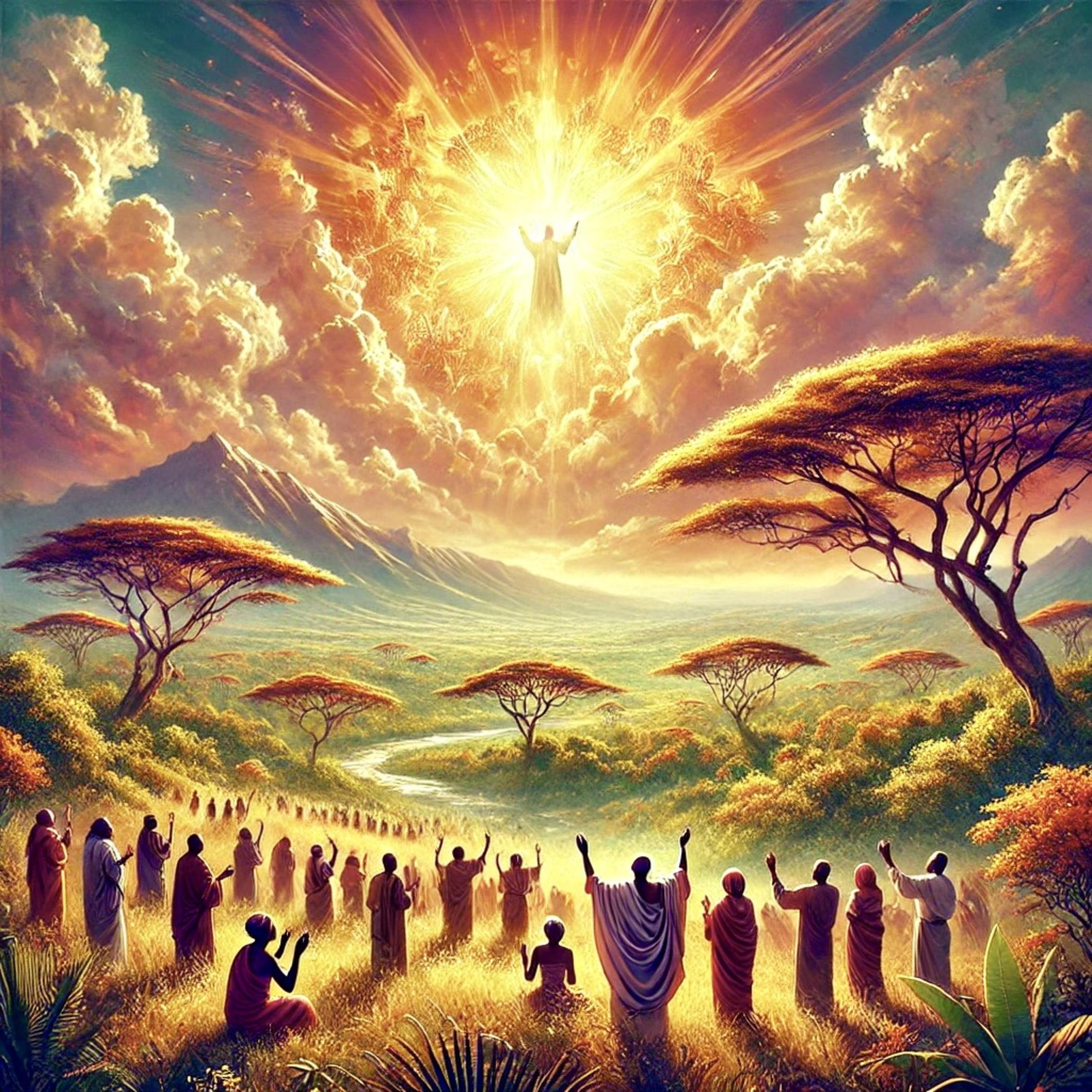 Utukufu wa Shekinah (Swahili) artwork