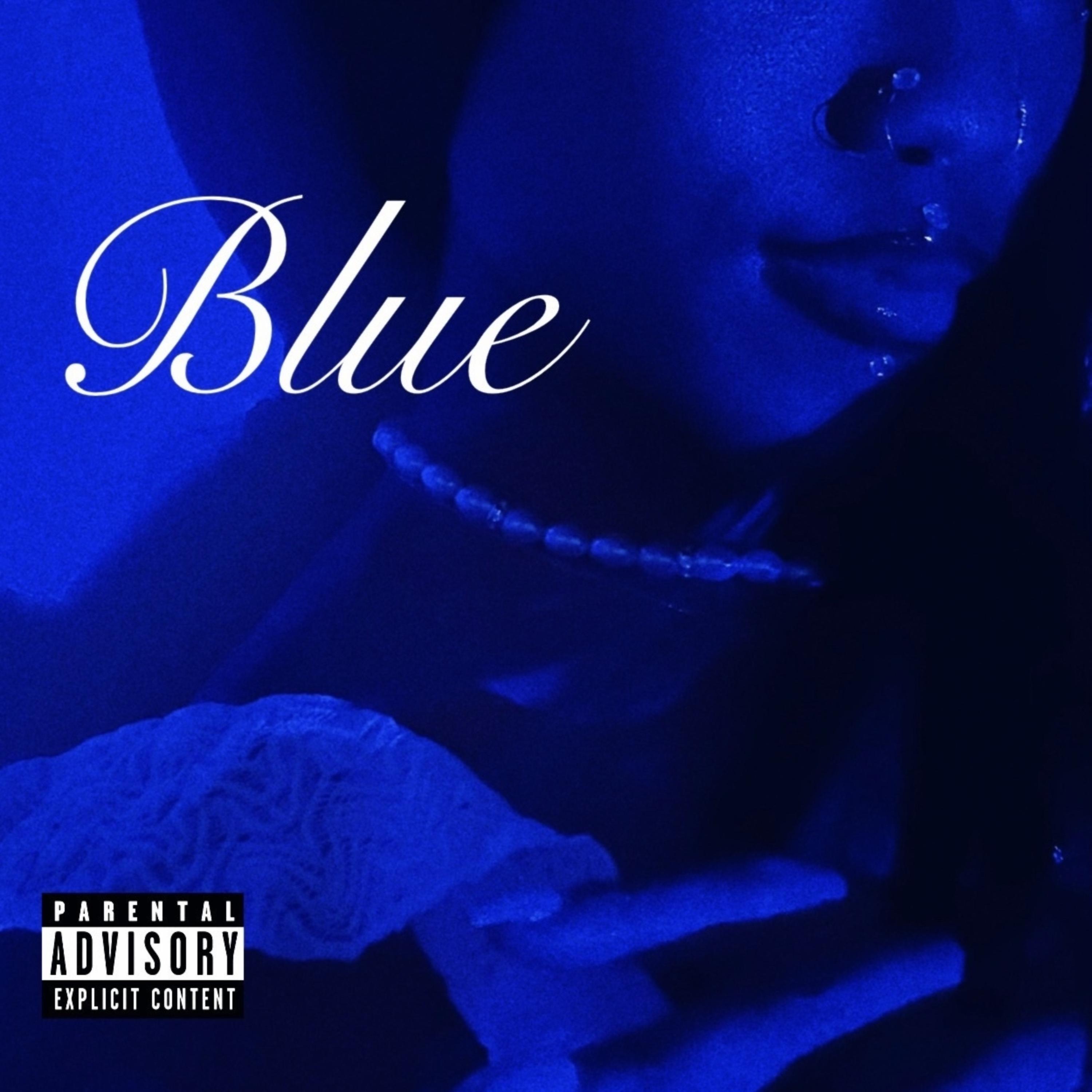 Blue artwork