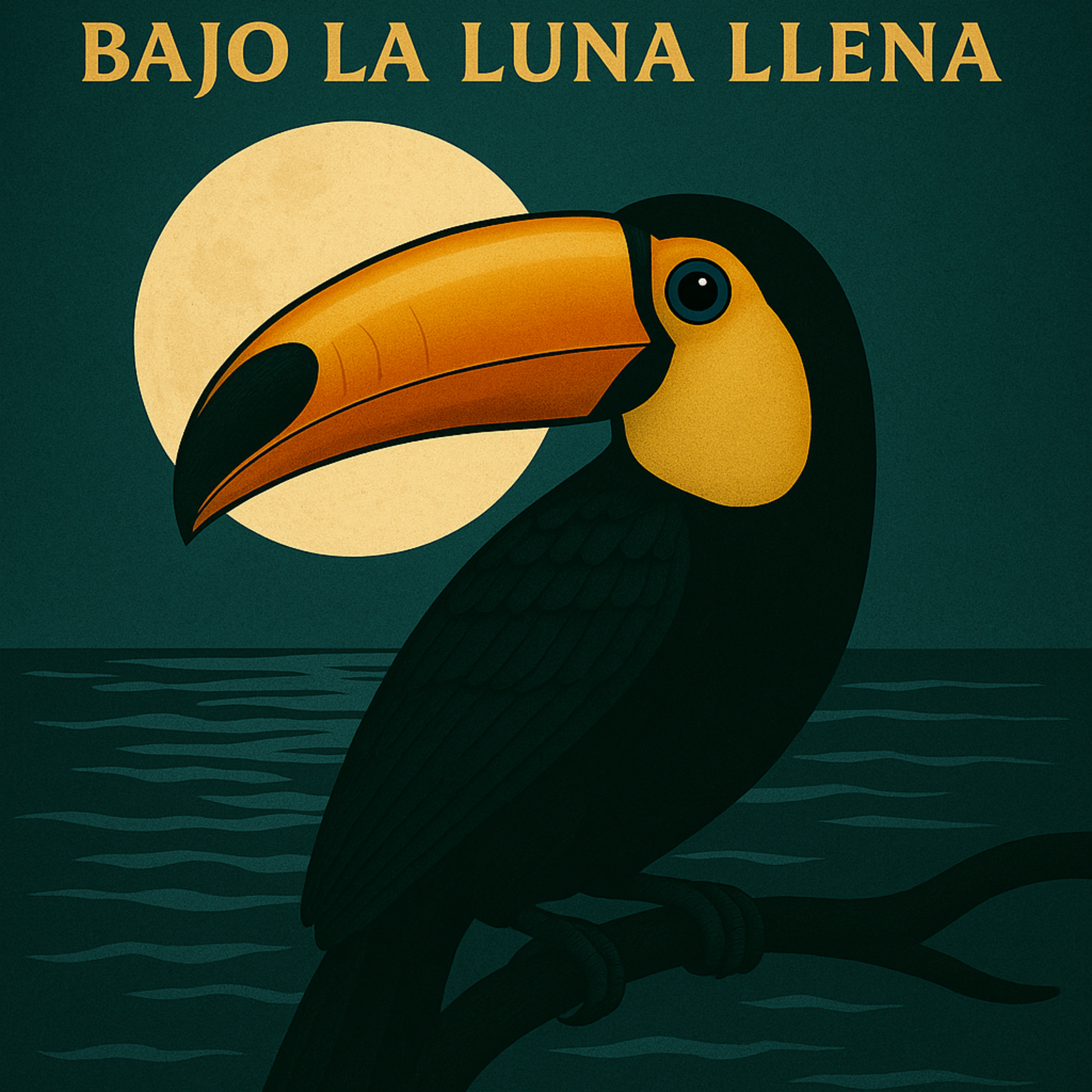 Bajo la Luna llena artwork