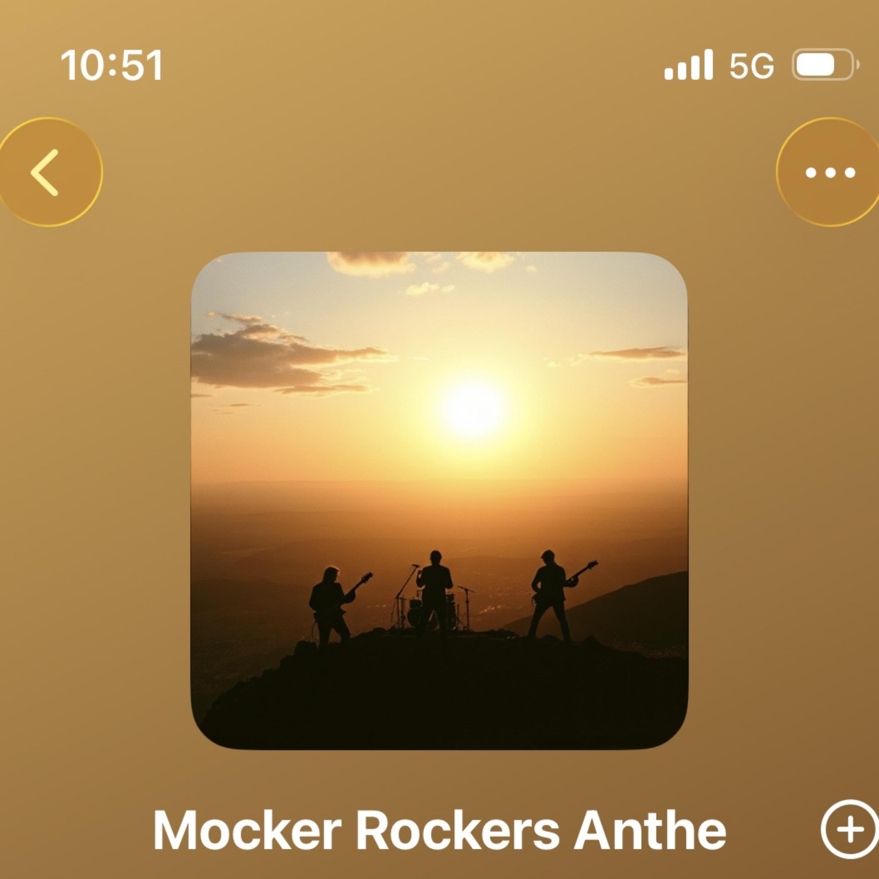 Mocker Rockers Anthem artwork