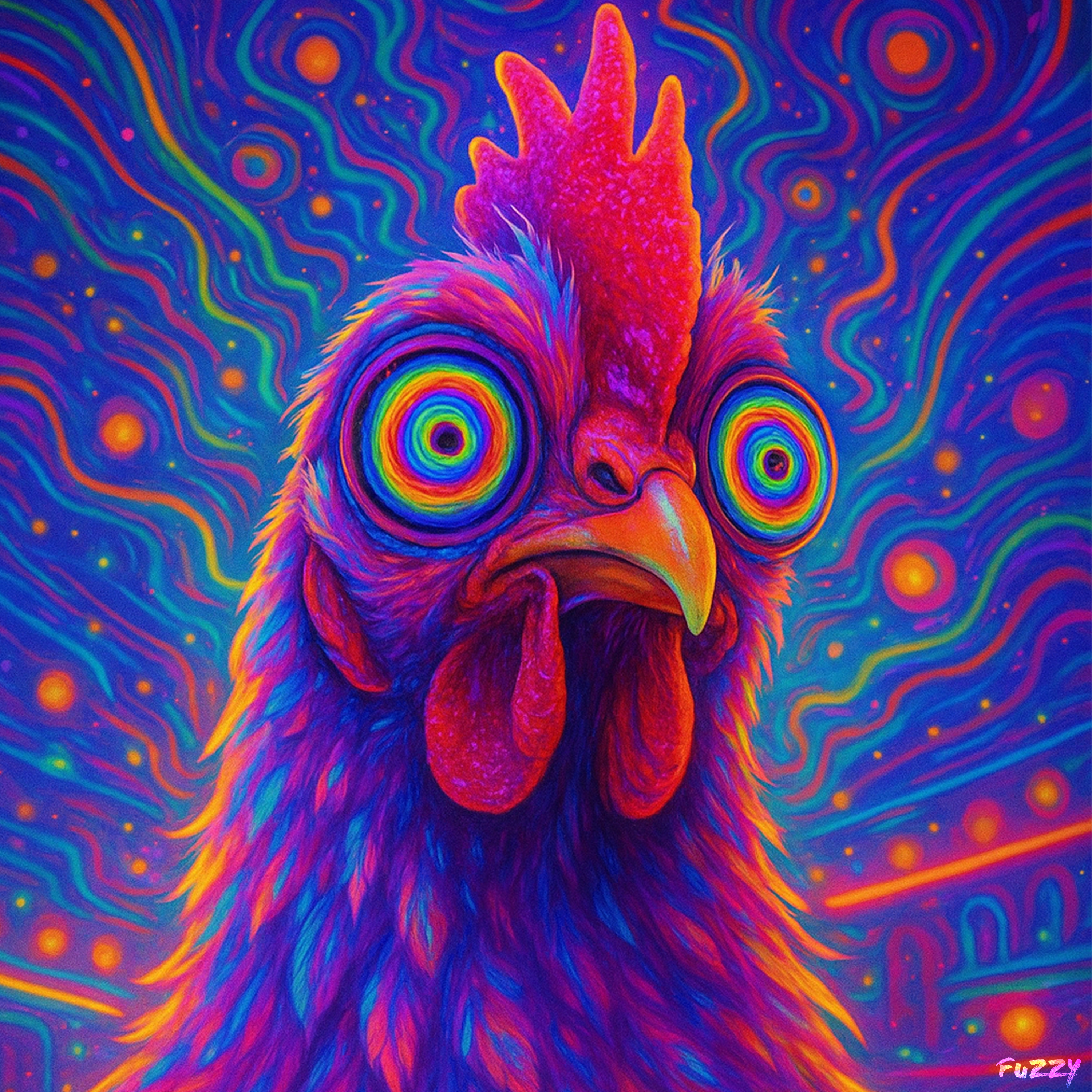 Chicken On Acid artwork