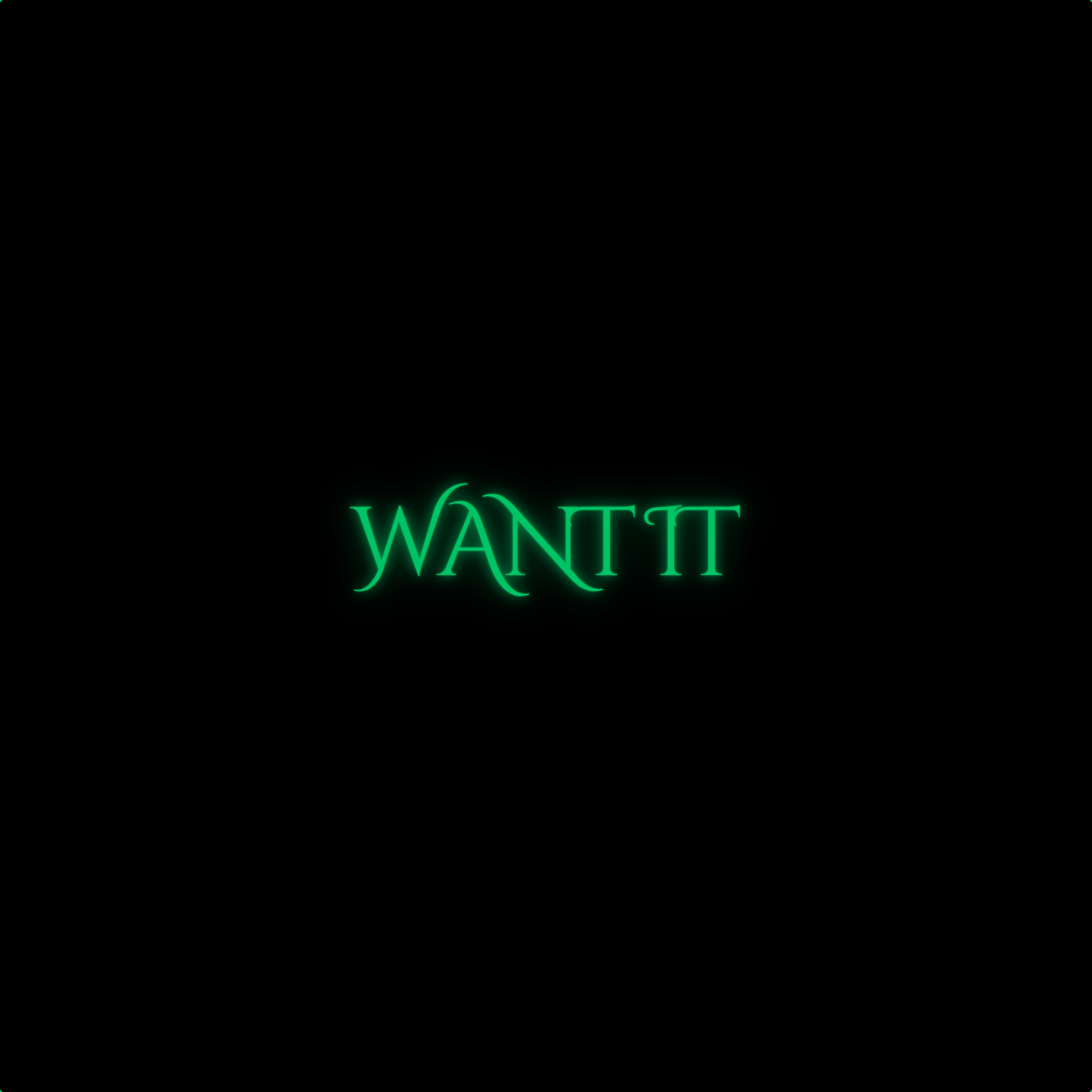 Want it artwork