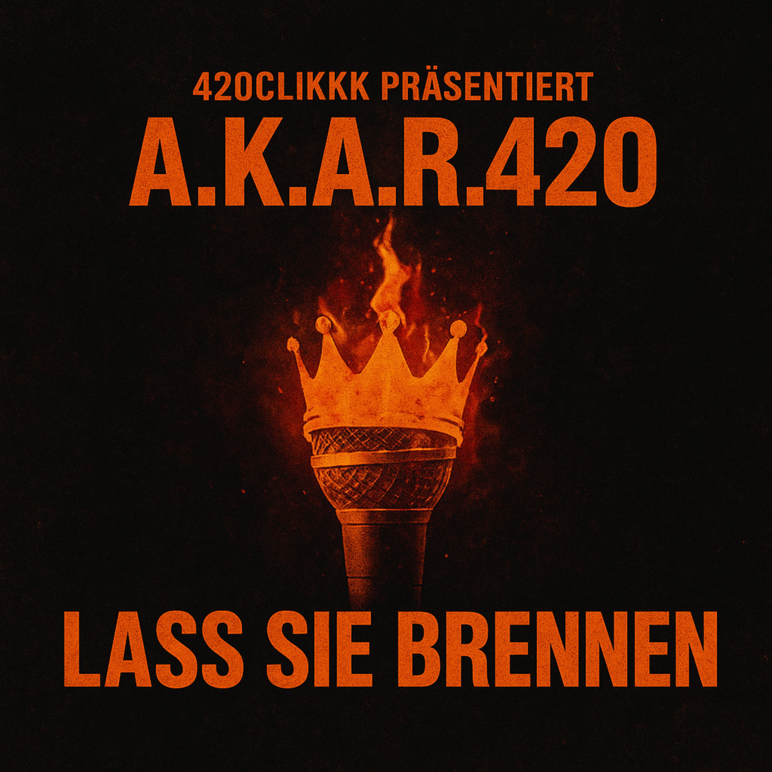 Lass sie brennen artwork