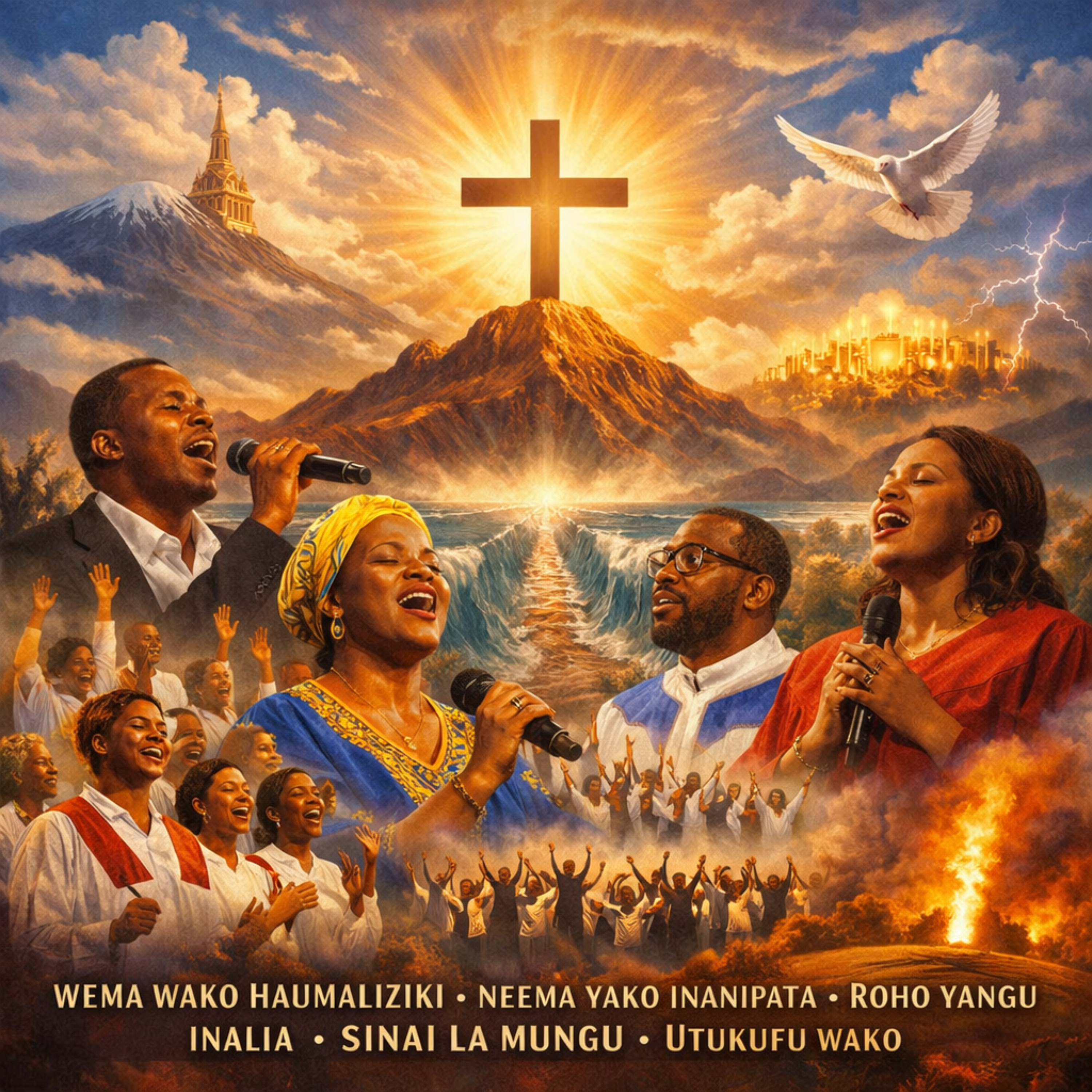 KUTOKA MACHOZI HADI HALELUYA EP artwork
