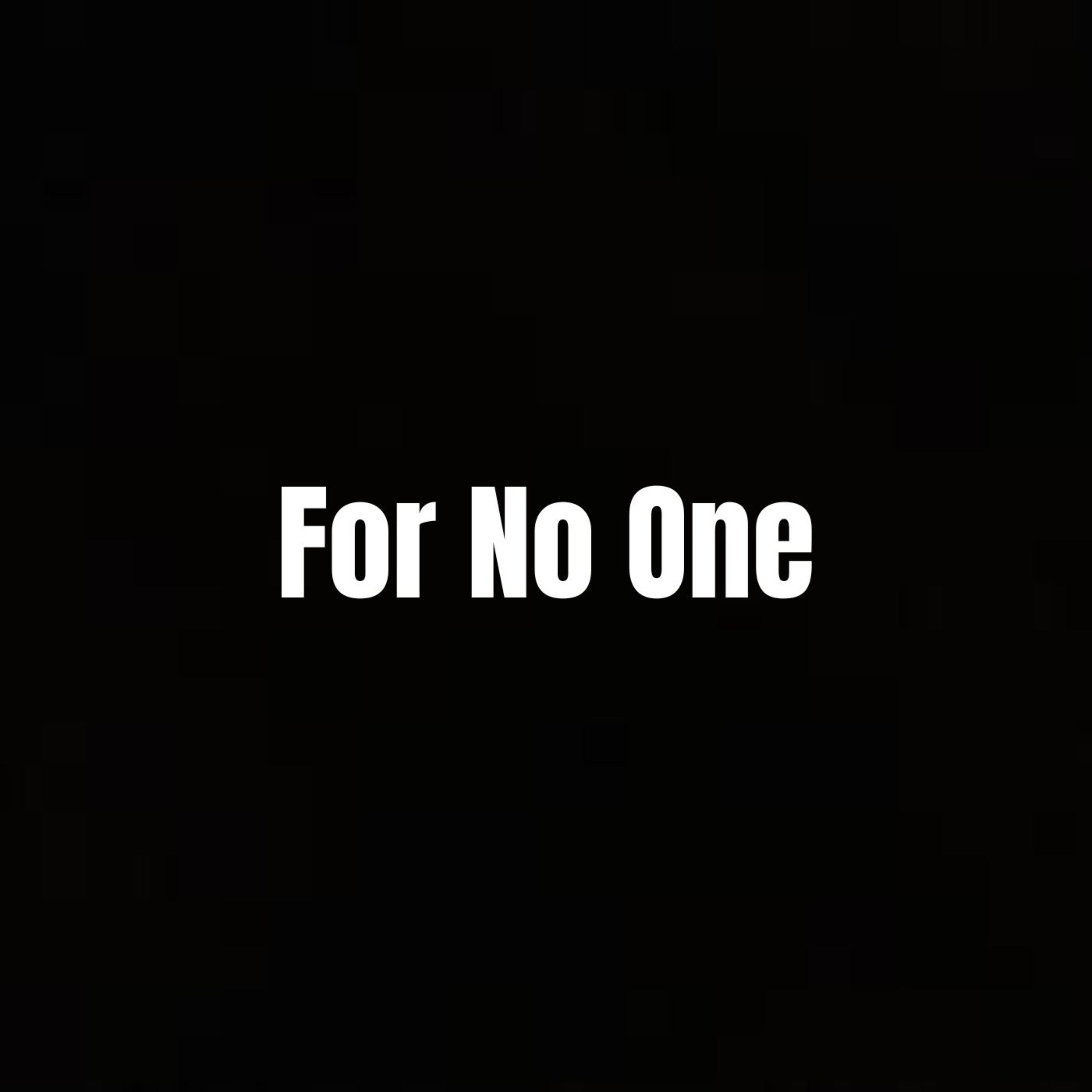 For No One artwork