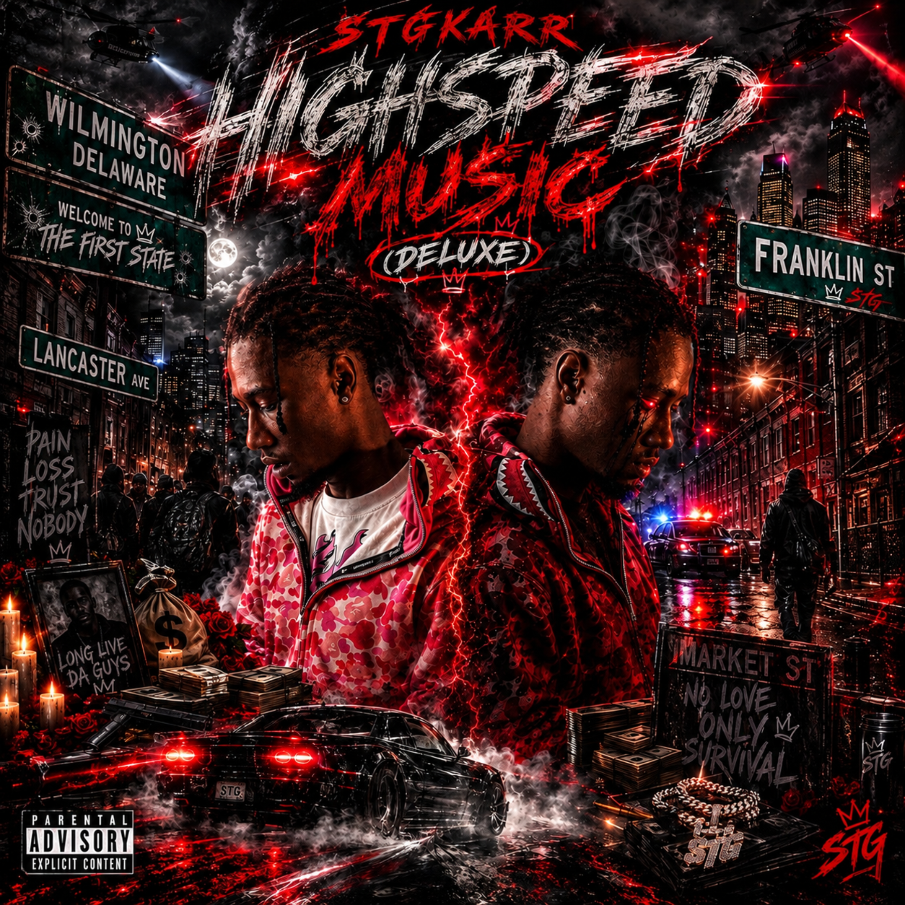 HIGHSPEED MUSIC (DELUXE) by STGKARR cover art