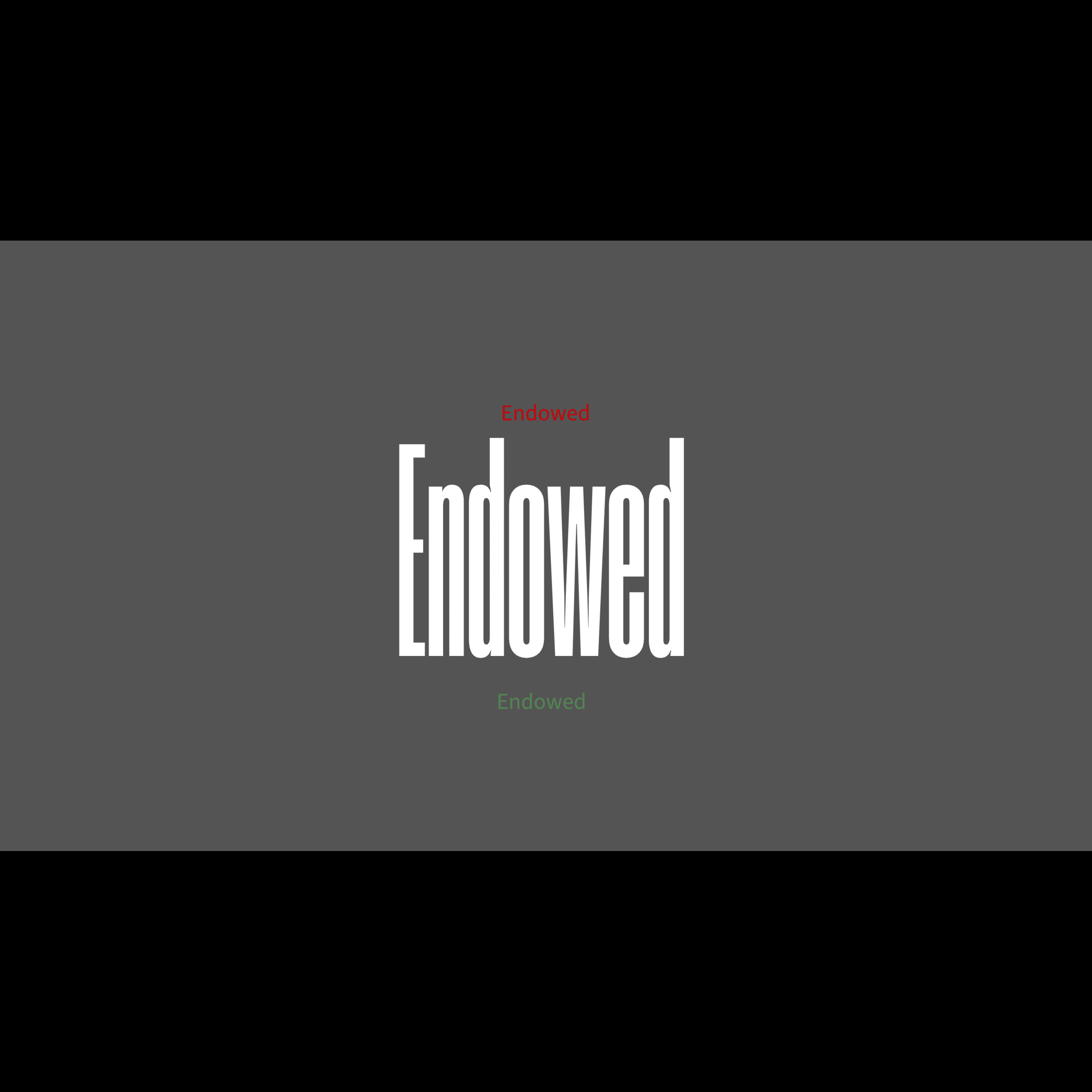 Endowed artwork