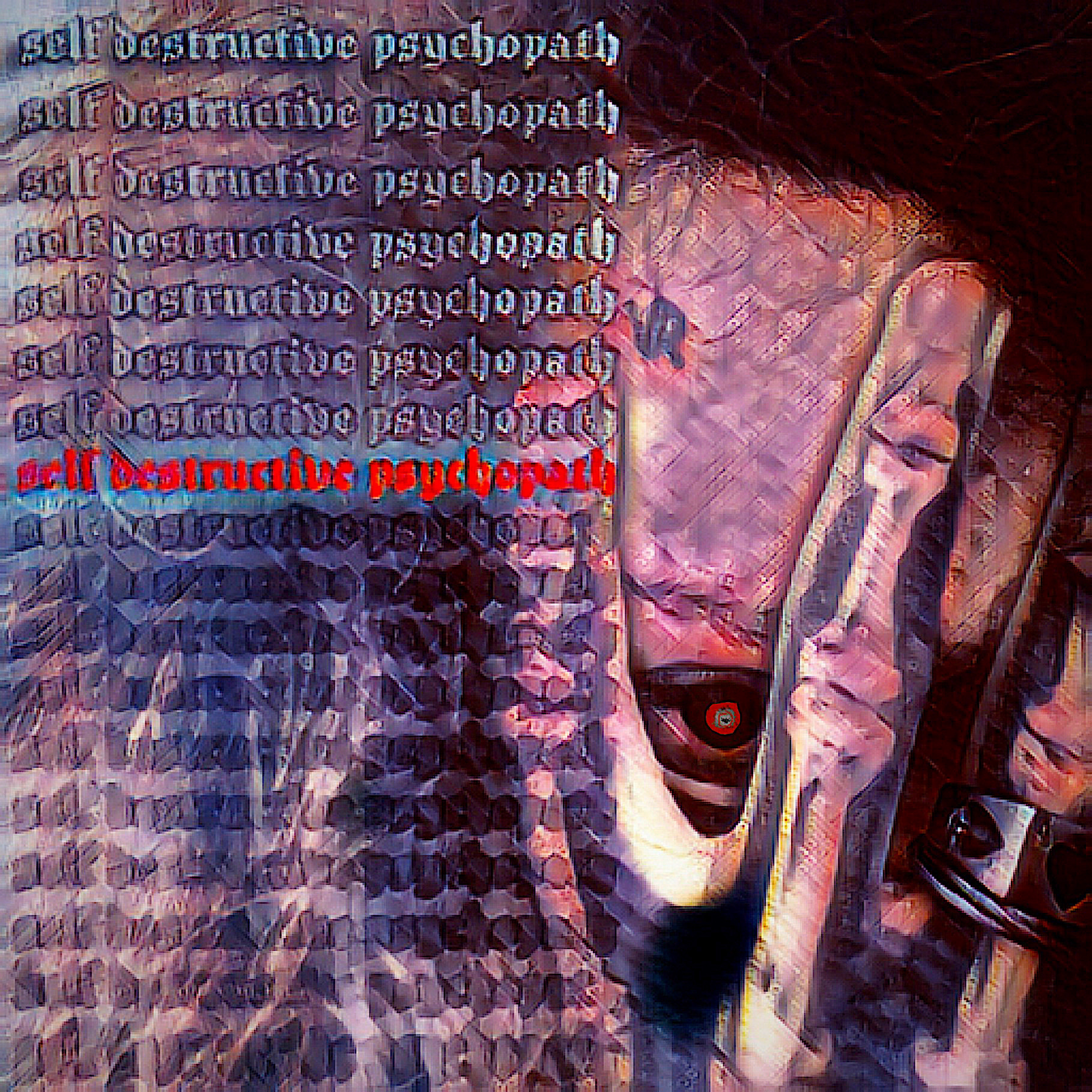 self destructive psychopath artwork