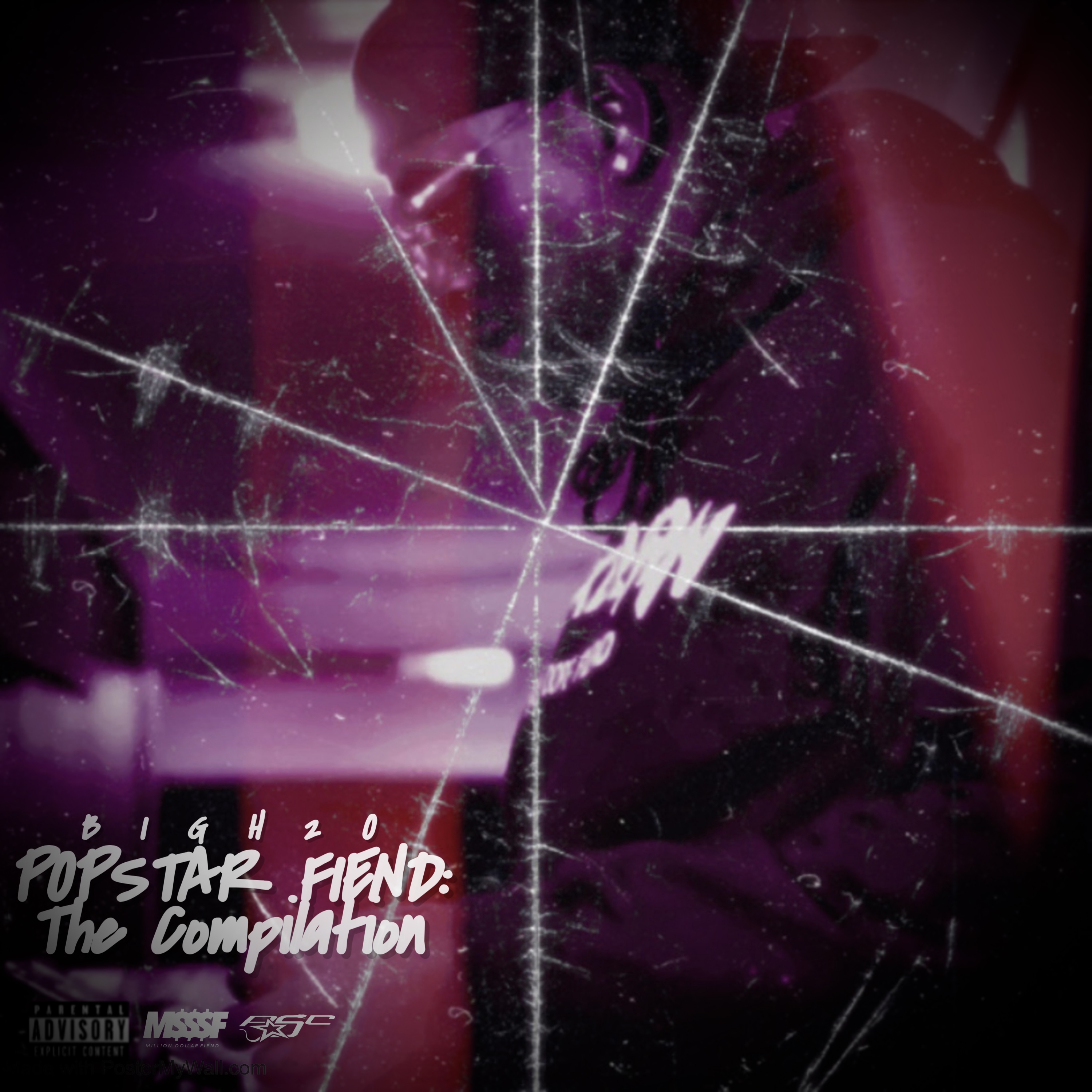 Popstar Fiend: The Compilation artwork