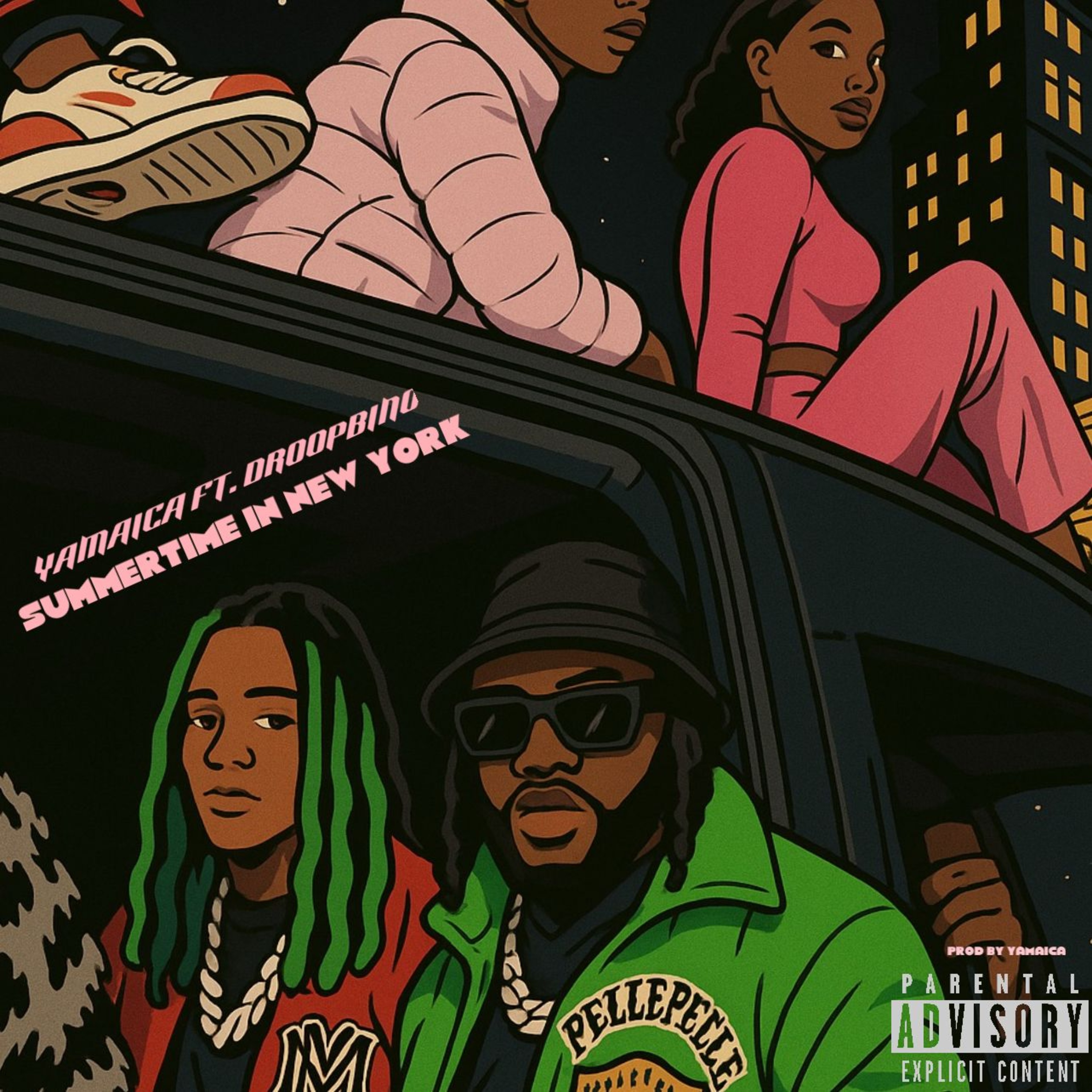 Summertime In New York artwork